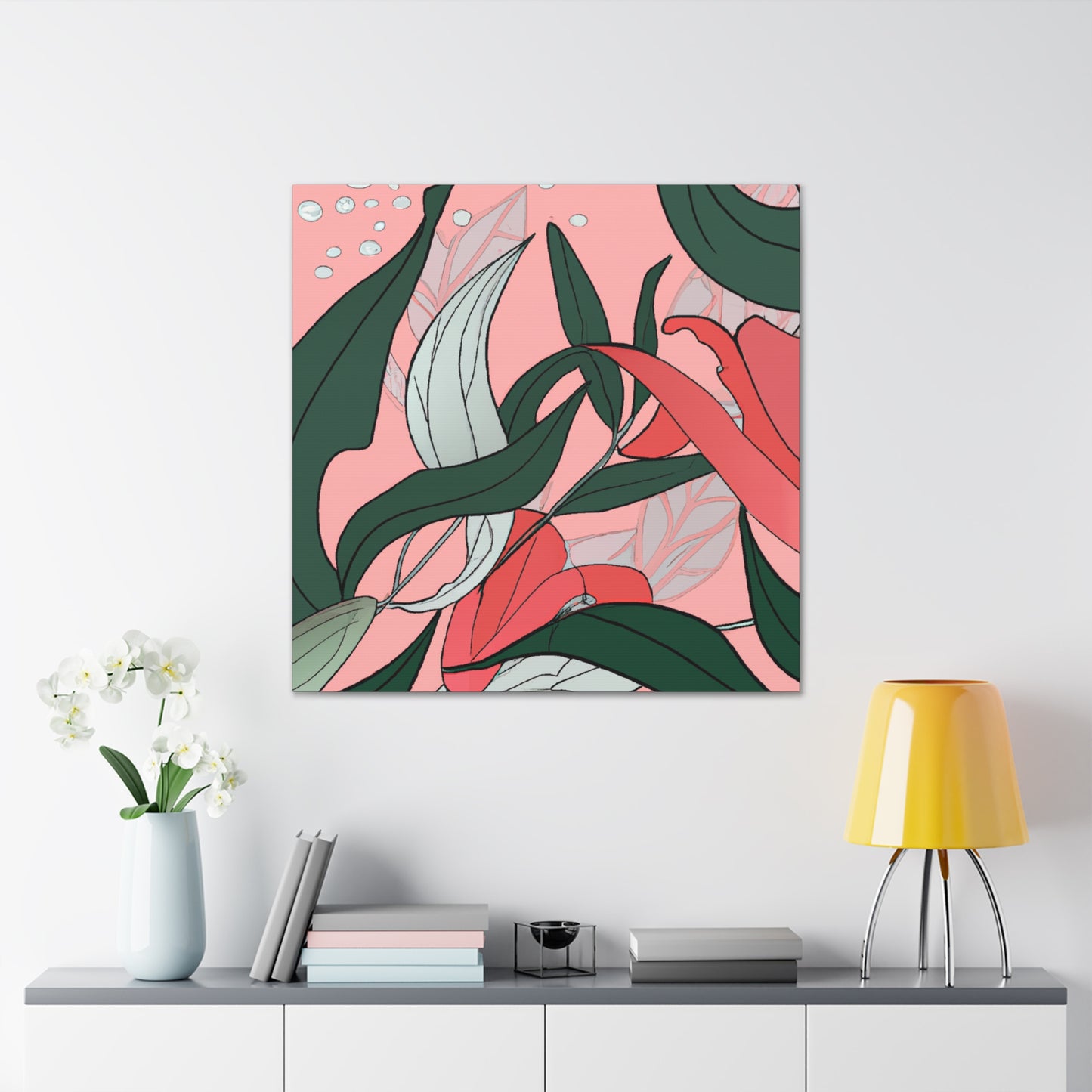 Buttercup Blooms - Floral - Canvas