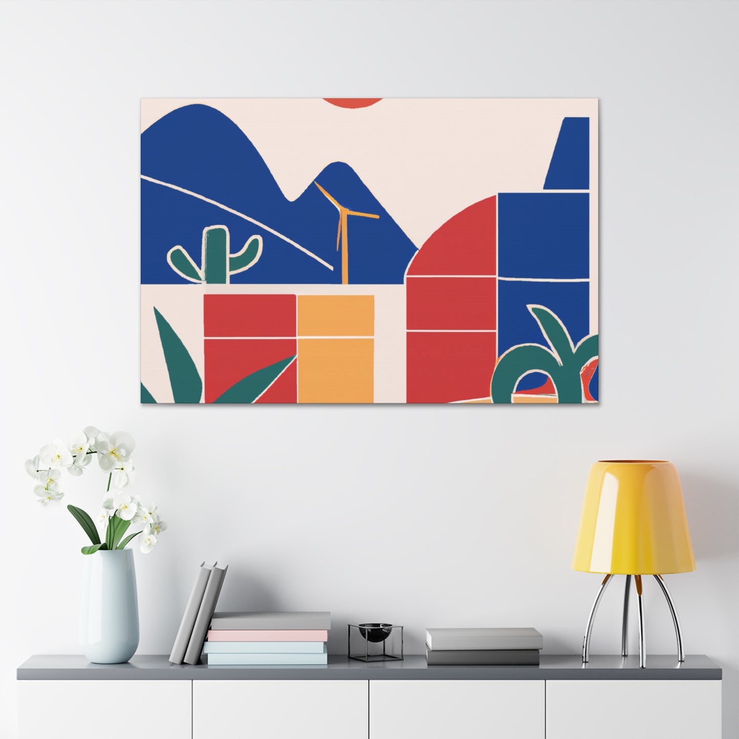 Lovely Spot - Midcentury Canvas