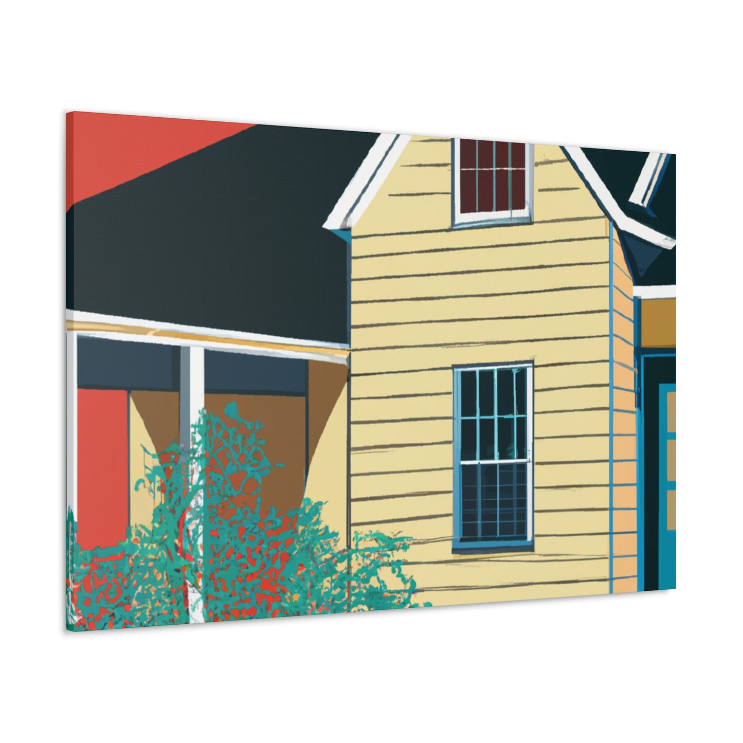 "Dawning Orbit - Midcentury" - Canvas