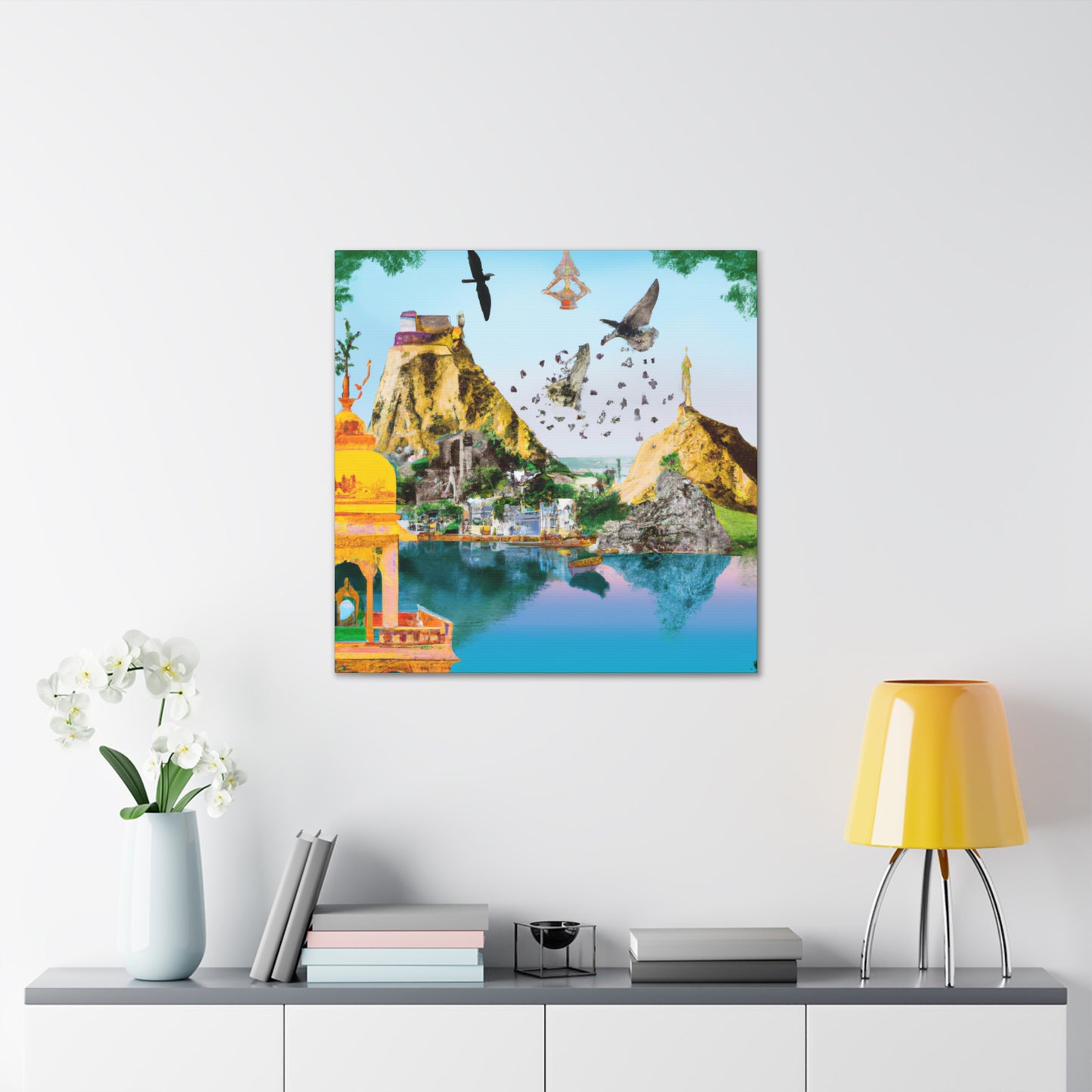 Vibrant Lights - Destination India - Canvas