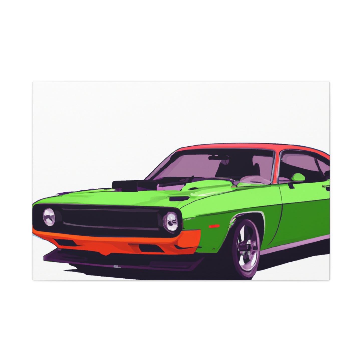 Rumble Torch - Automobile - Canvas