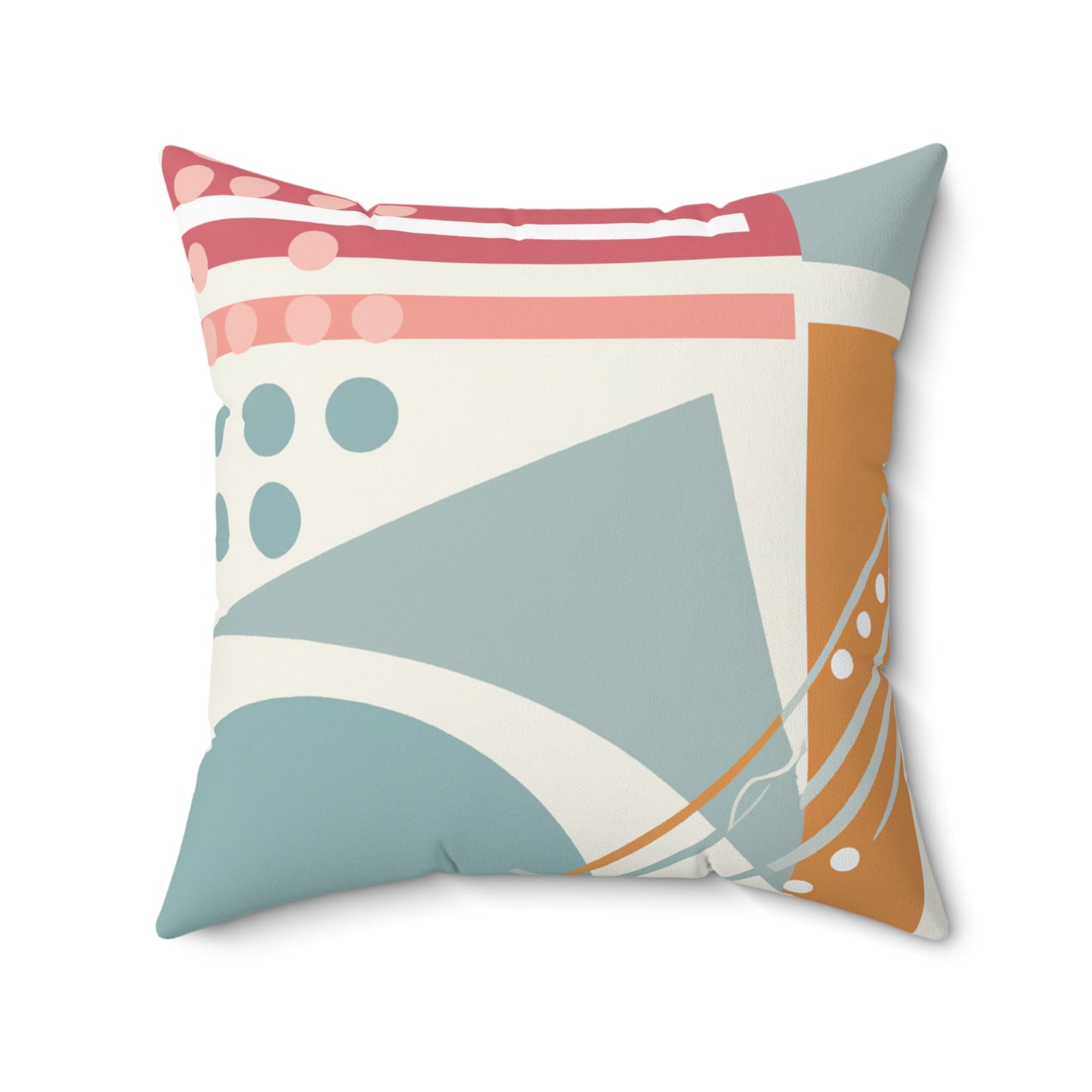 Spun Polyester Square Pillow
