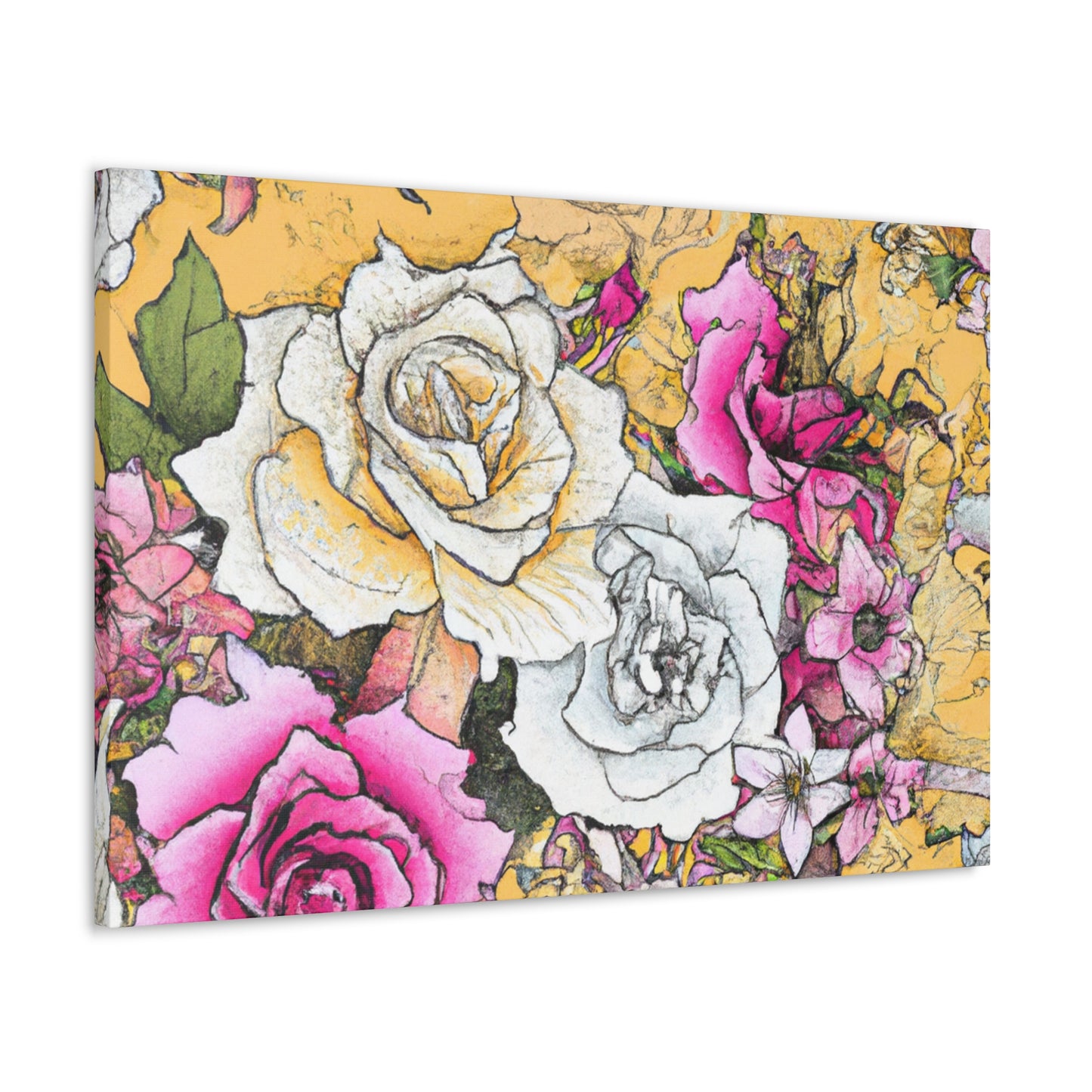 Blossomtopia - Floral - Canvas