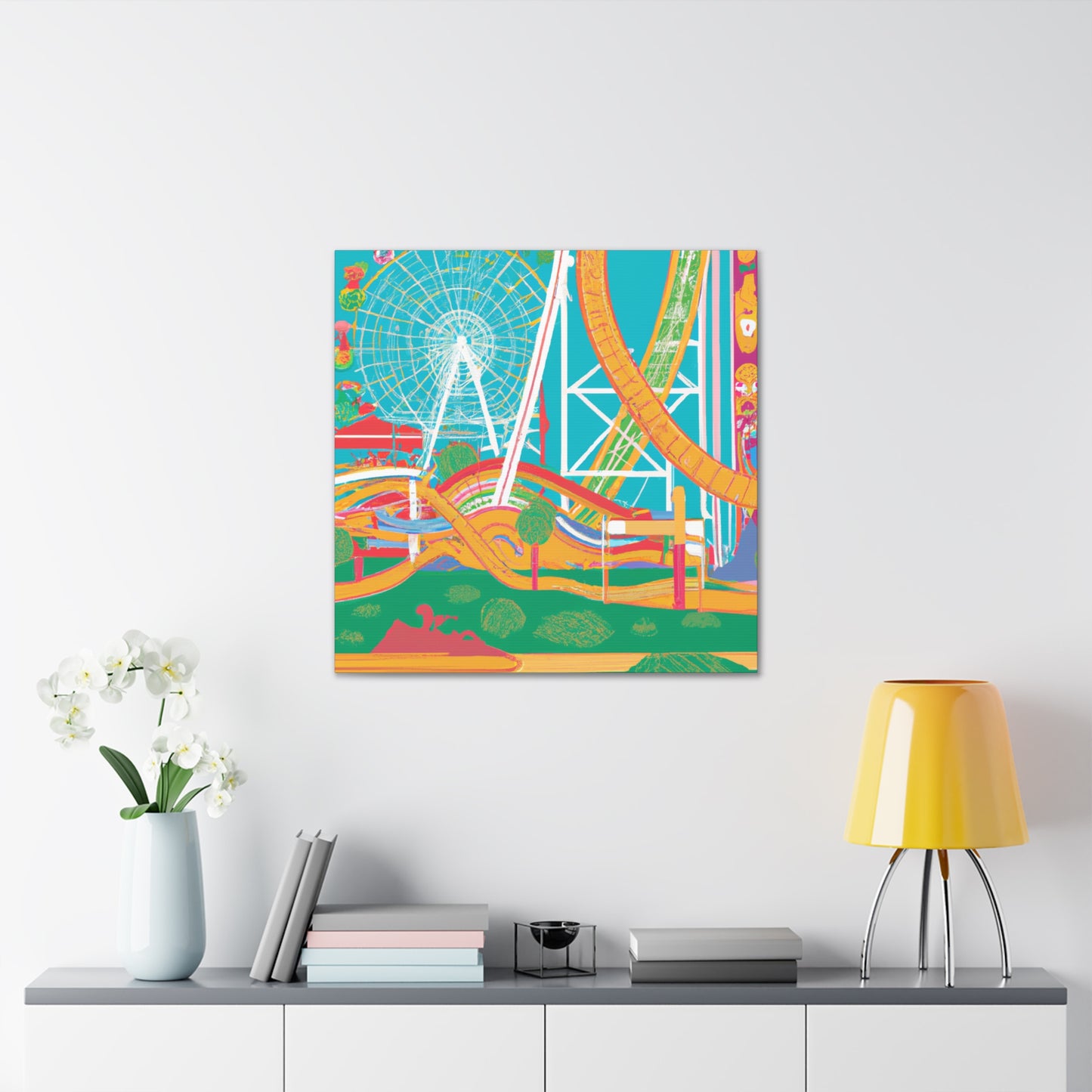 Carni-Val Amusement - Canvas
