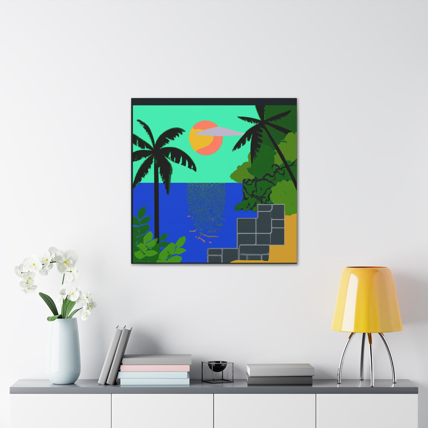 Prickleback- Midcentury Canvas