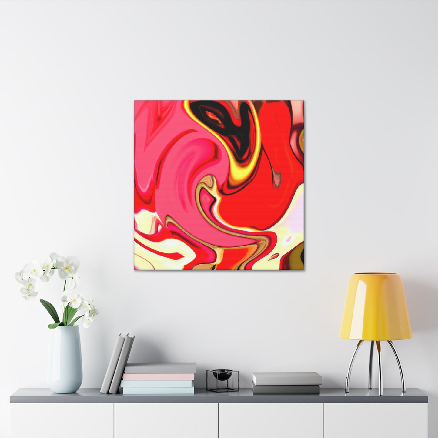 Viridian Light - Abstract - Canvas