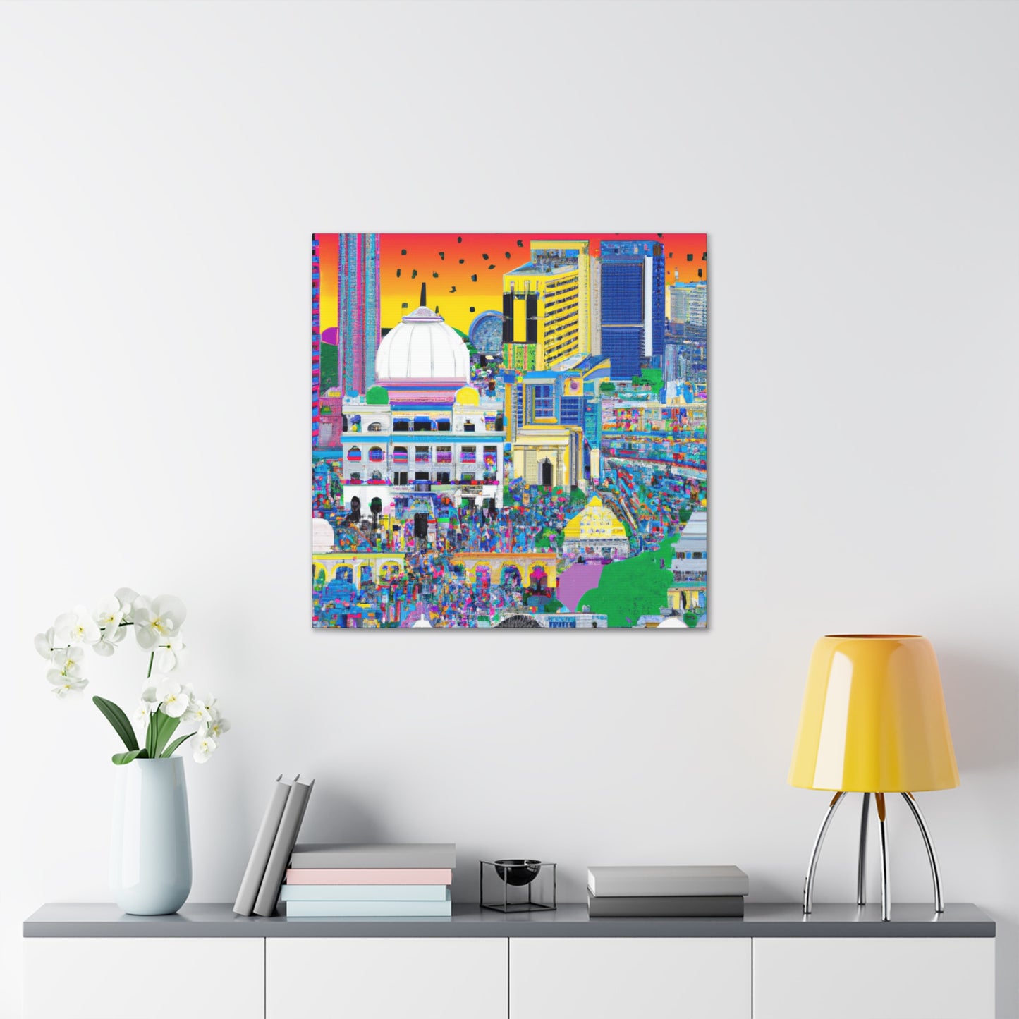 Udan- Destination India - Canvas