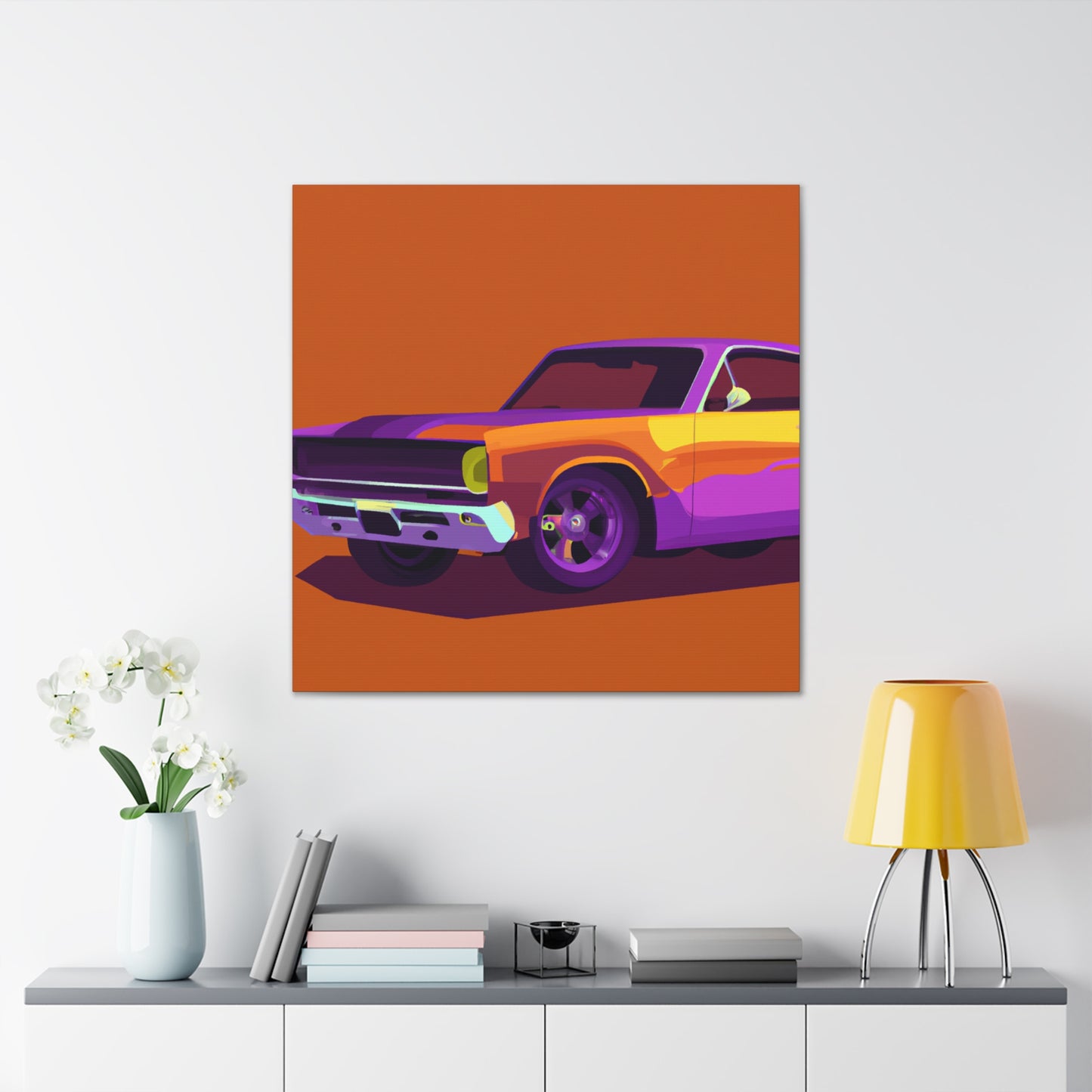 Rocket Star - Automobile - Canvas