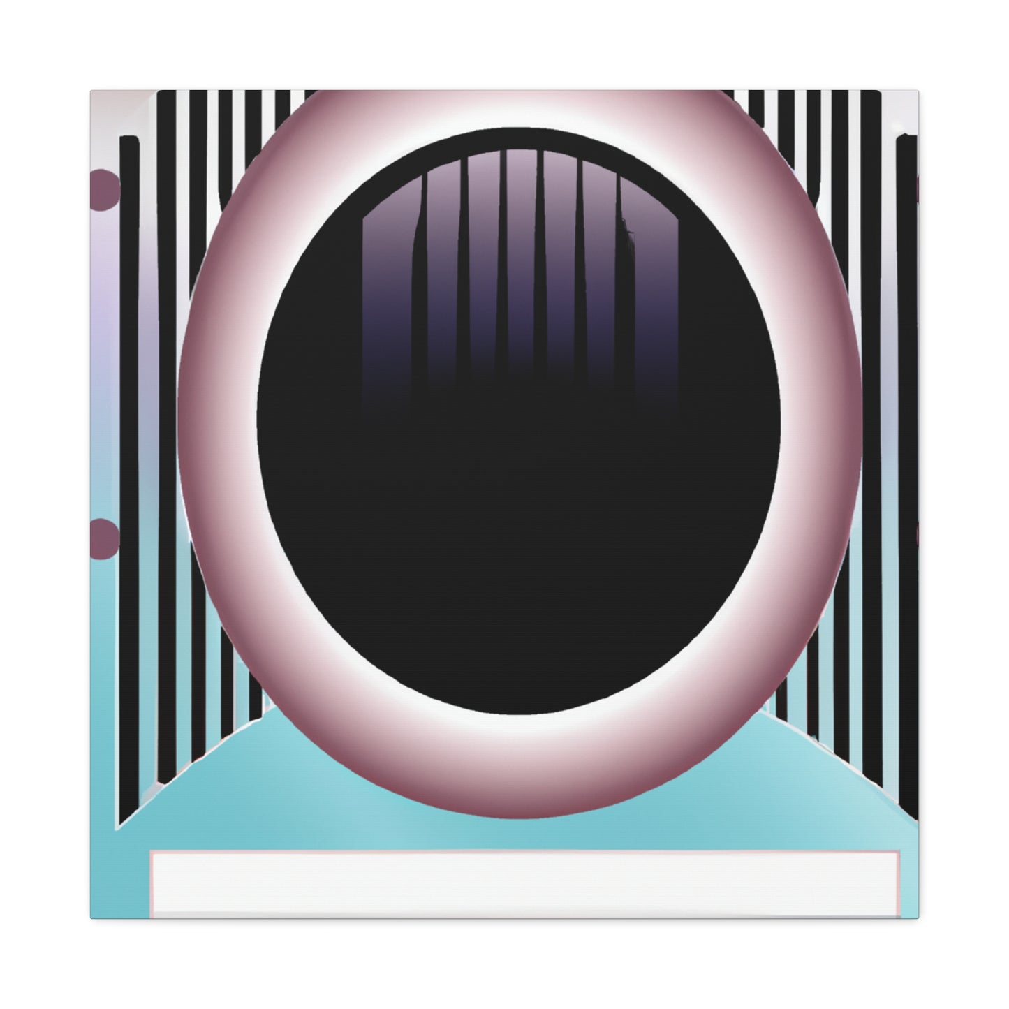 Opulent Streamline: A Fusion of Art Deco and Futuristic Design. - Canvas