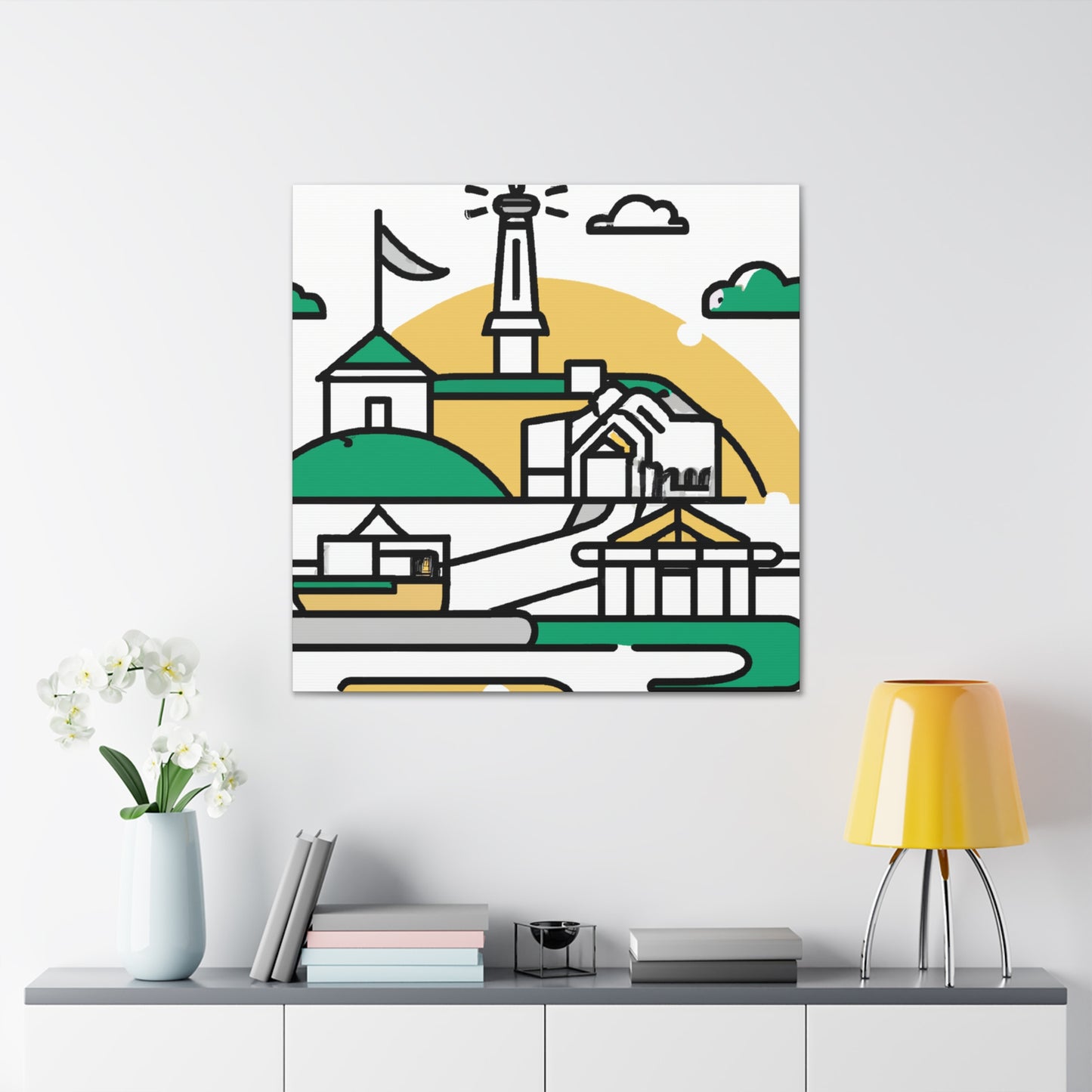 Naked Elements - Minimalism - Canvas