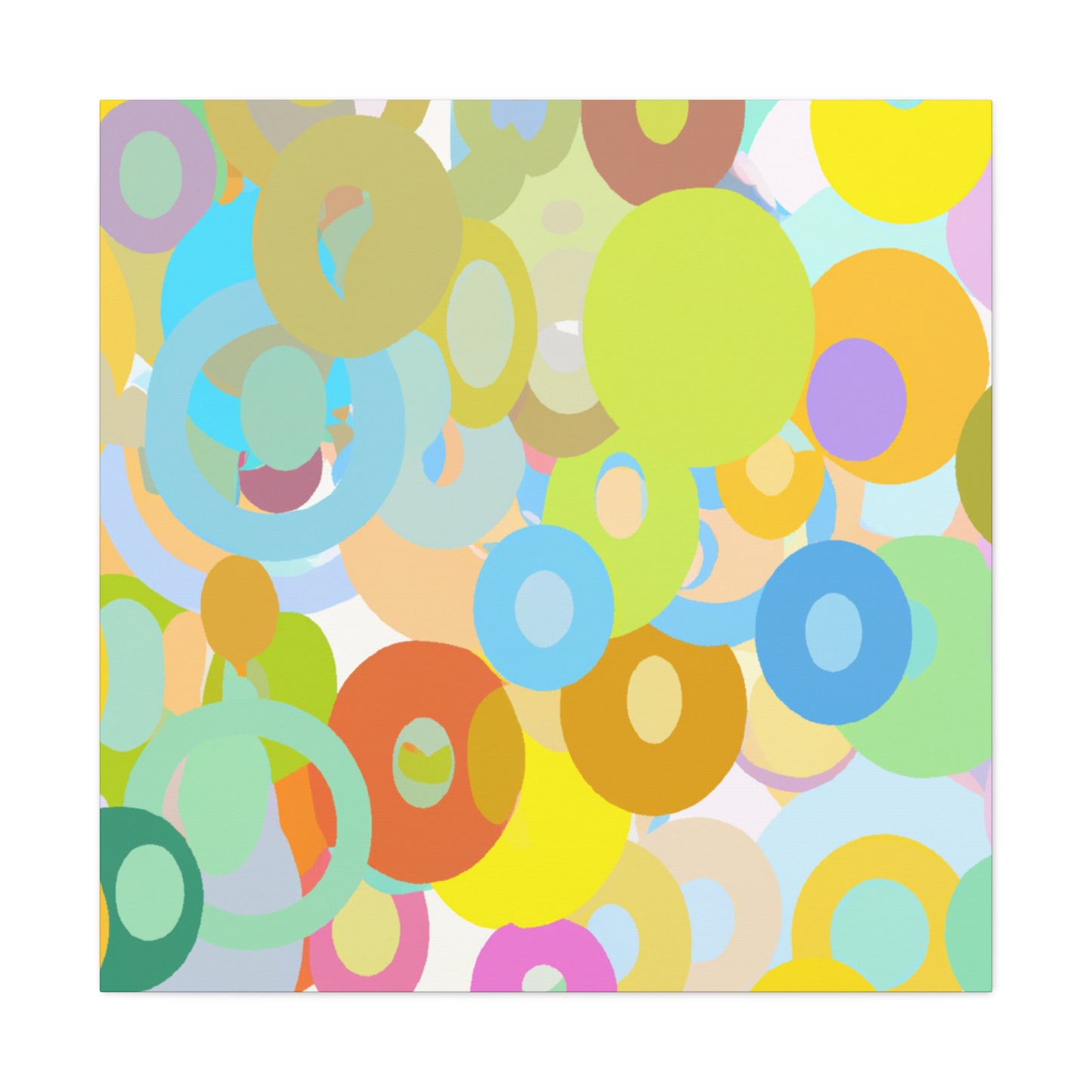 Aqua Spectrum - Abstract - Canvas