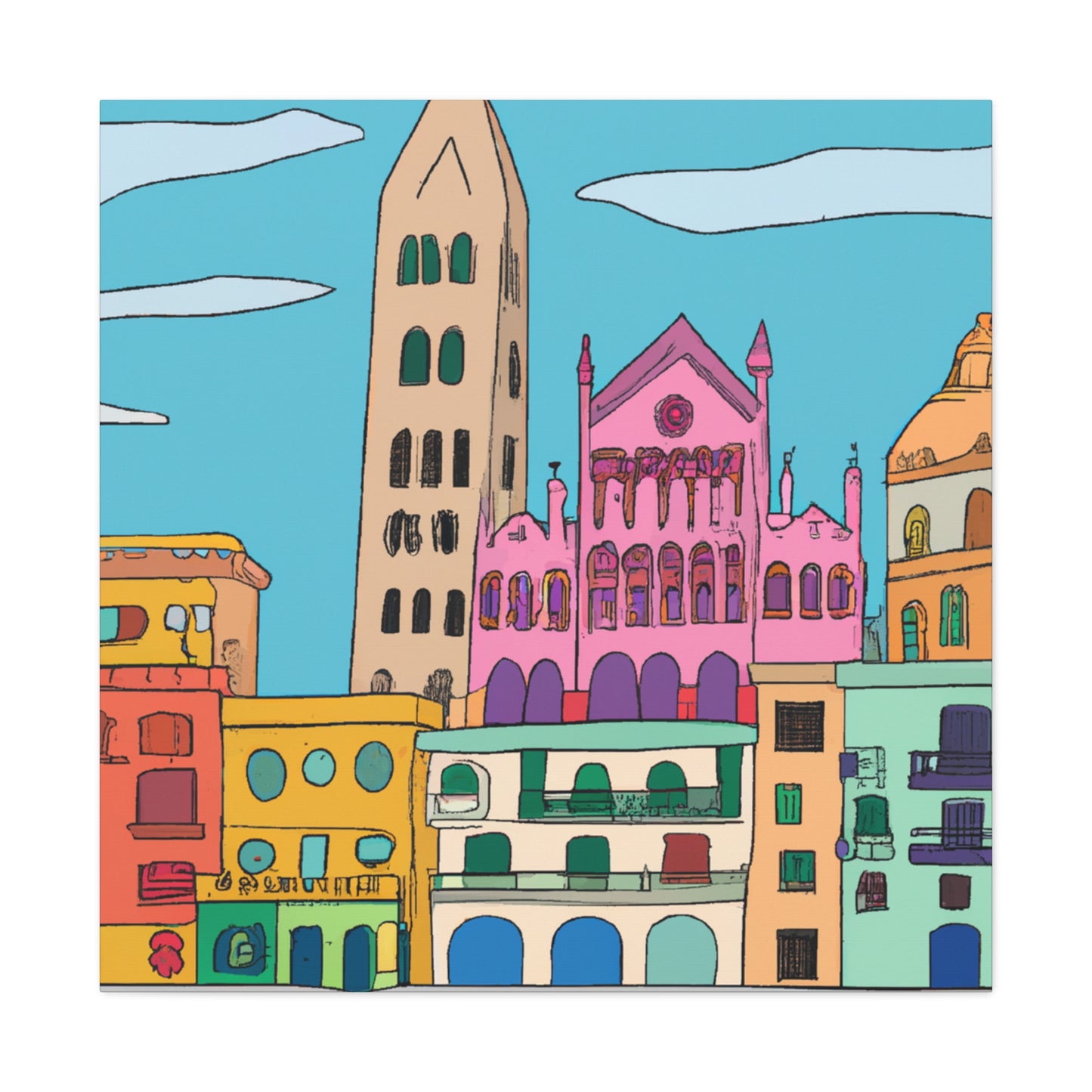Salvatore Bellini - Italy - Canvas