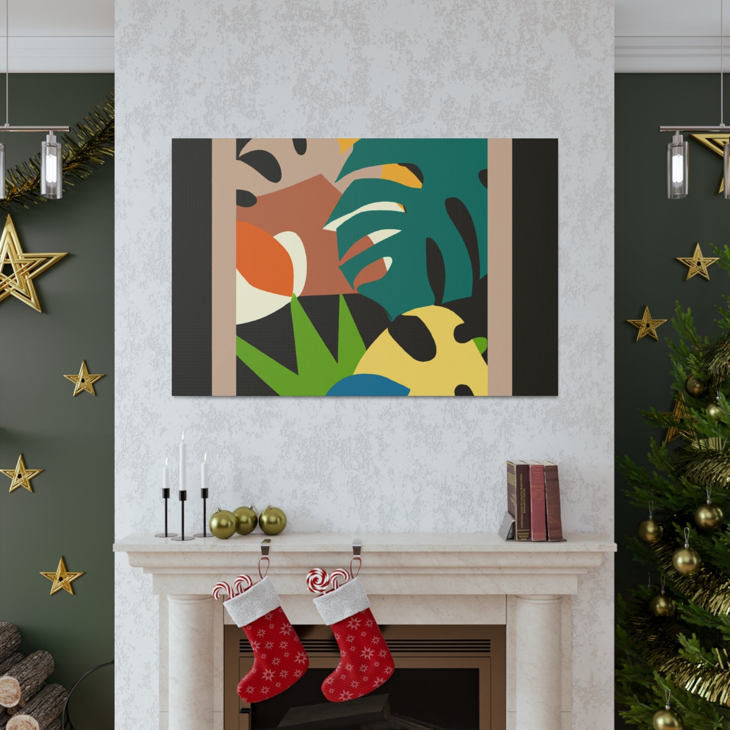 Flufftail Squirreldeer - Midcentury Canvas