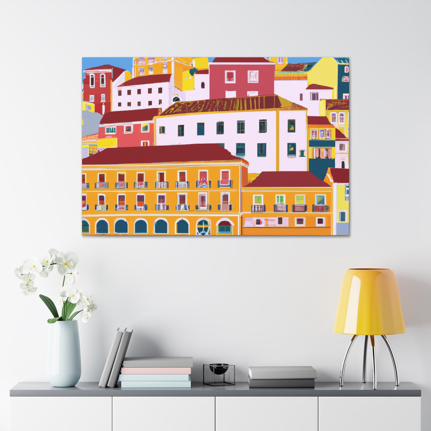 Vibrant Vista - Destination Portugal - Canvas