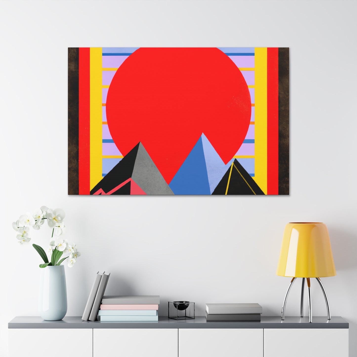 Redsun - Midcentury Canvas