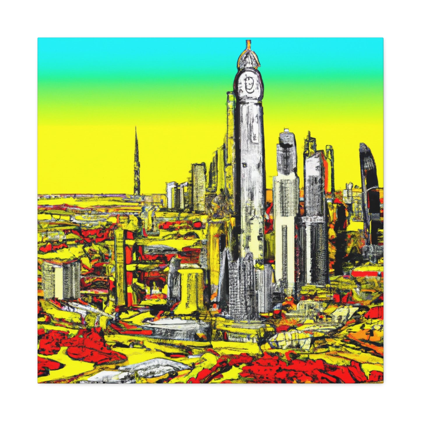 Sal Strife - Middle East - Canvas