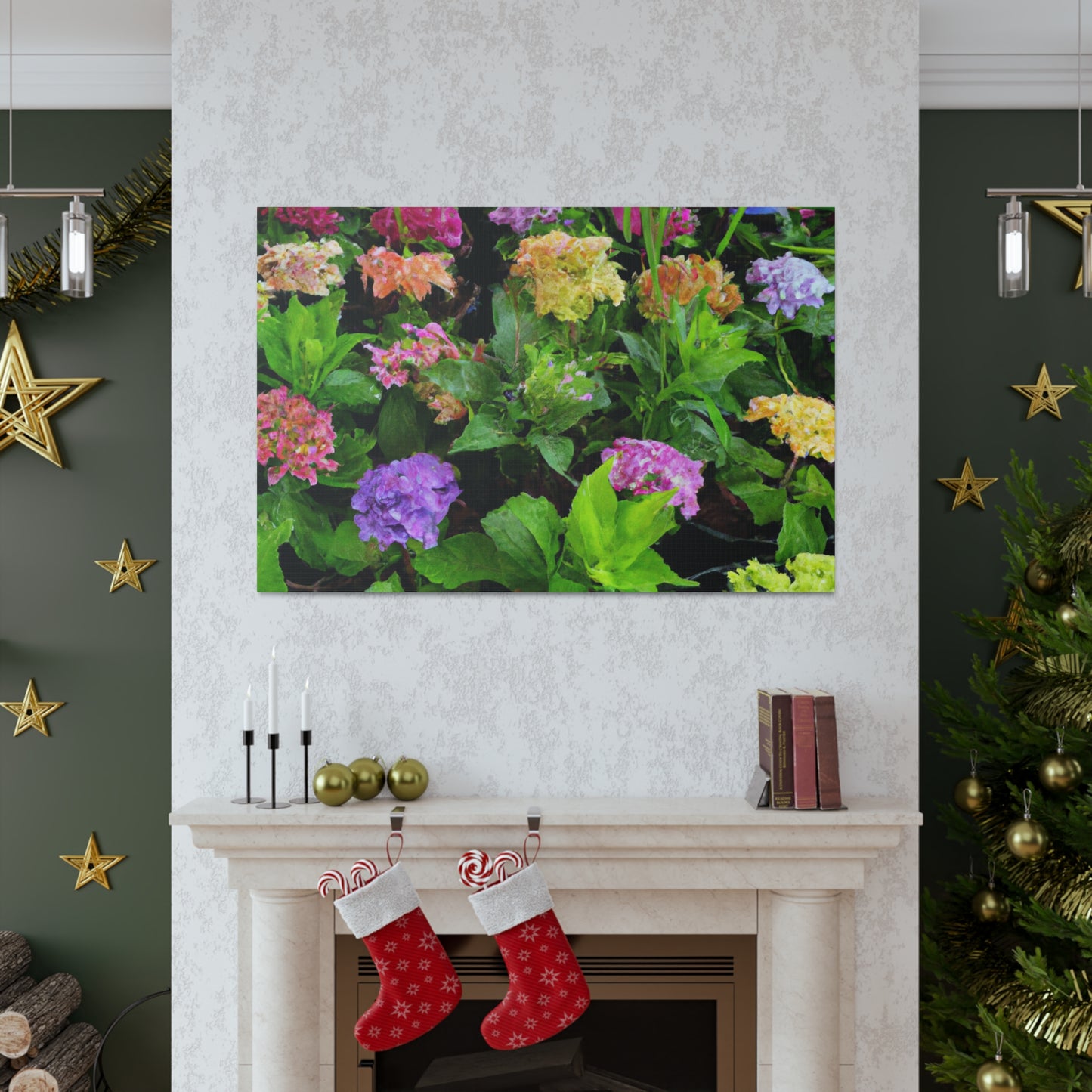 'Garden Symphony' - Canvas - Floral