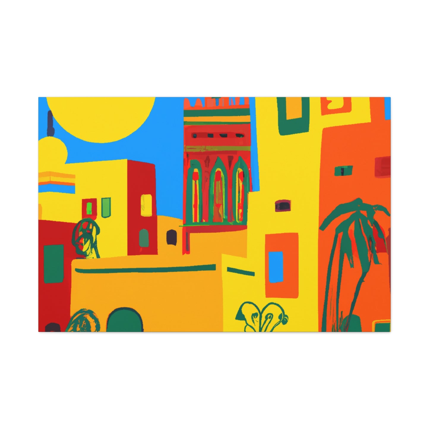Ahmed Taulba - Morraco - Canvas