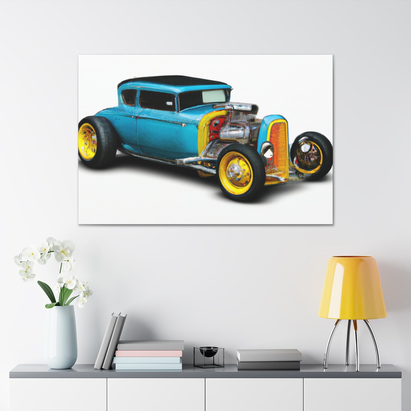 Road Warhorse - Automobile - Canvas