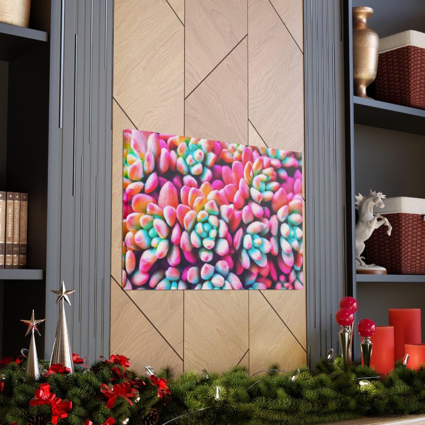 "Garden of Splendor" - Canvas - Succulent