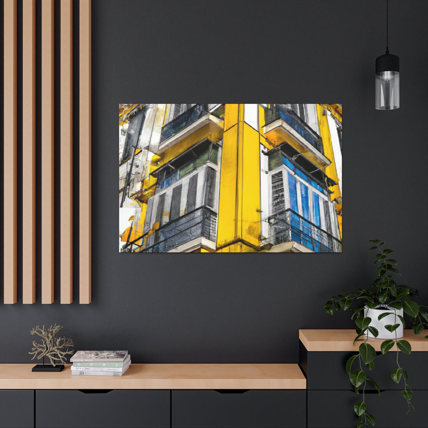 Alysa Rubriana - Canvas - Architectural