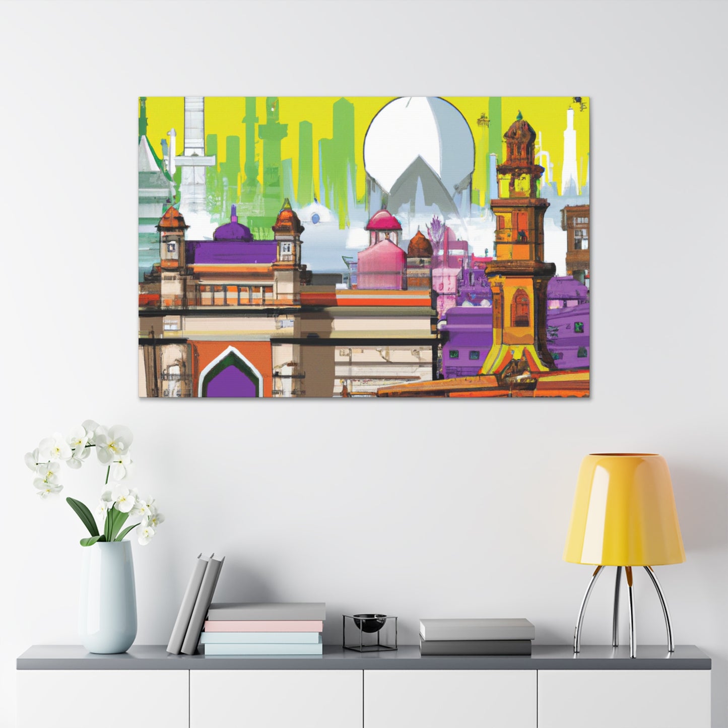 Ajanta Caves - Destination India - Canvas