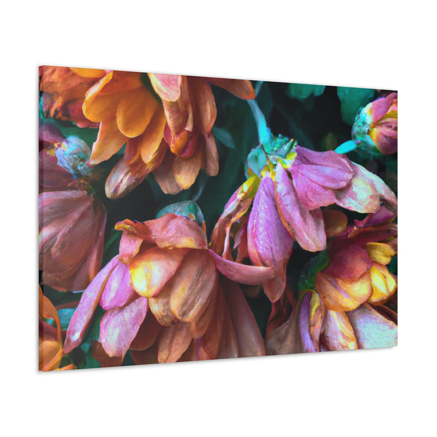 Weeping Reds - Canvas - Floral