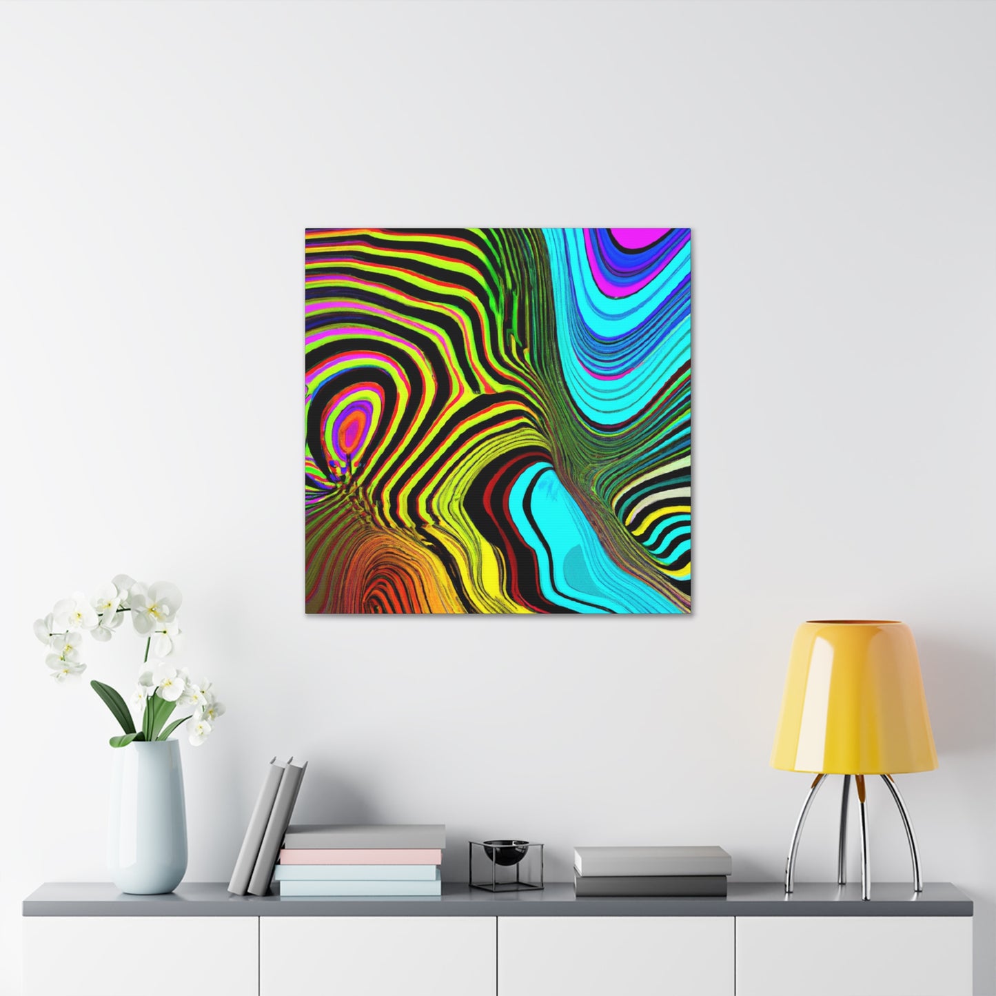 Aquamanium - Abstract - Canvas