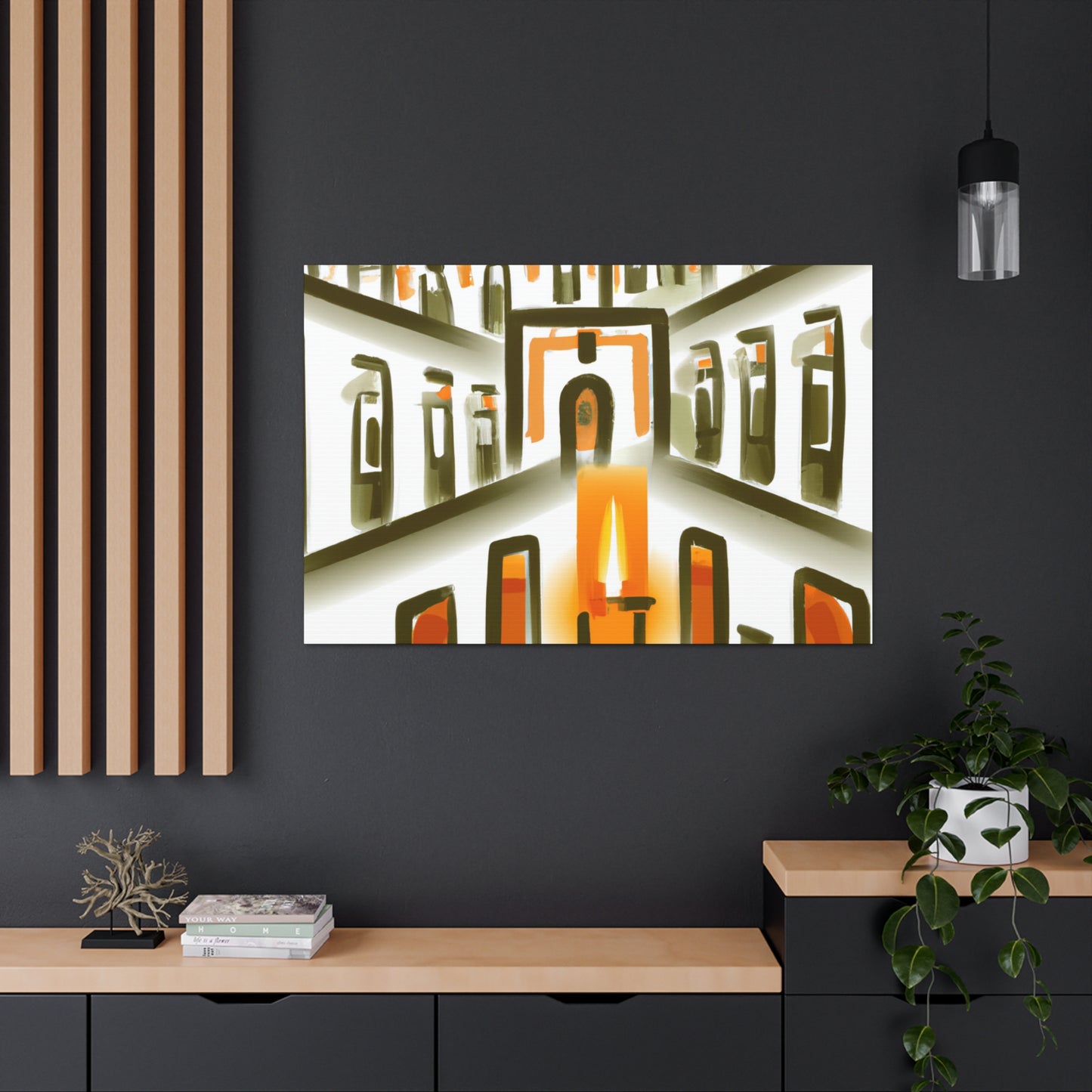 Spanish Flame - Canvas - Architectural