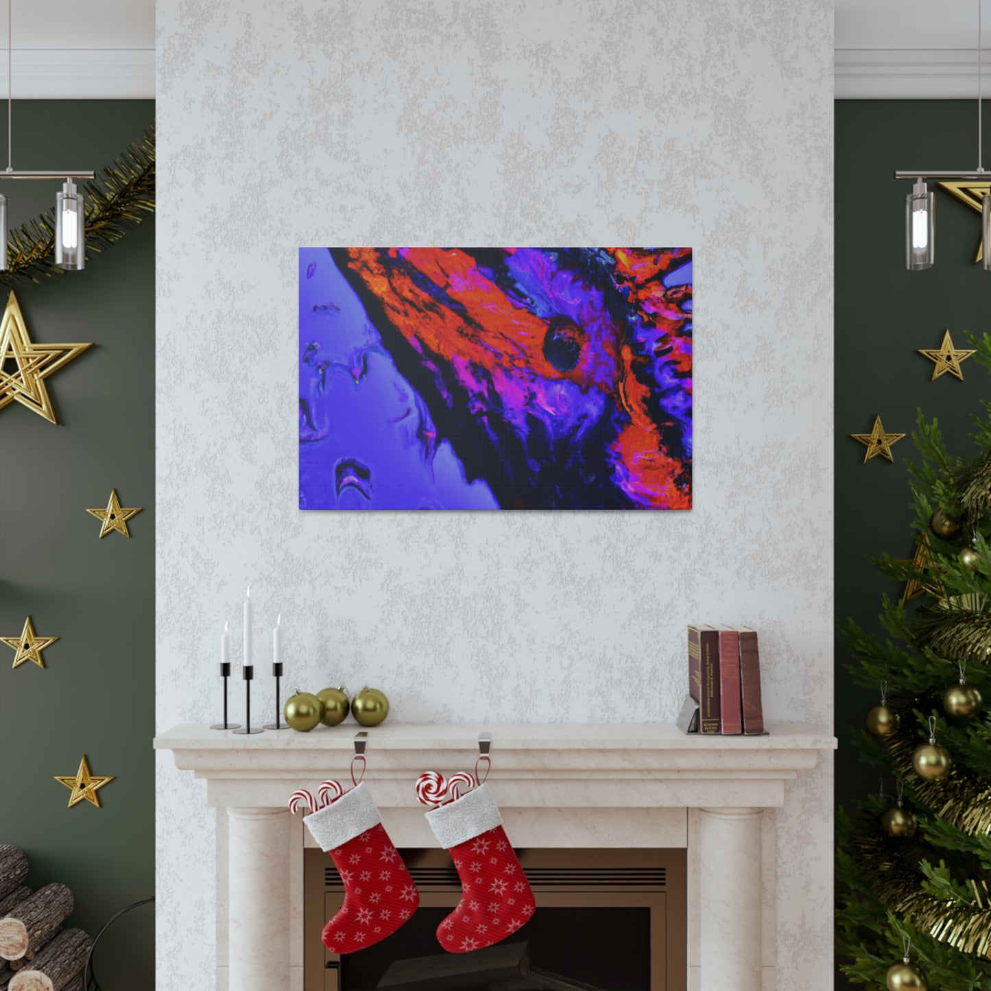 Bottle-tailed Hummingbird. - Canvas - Wildlife