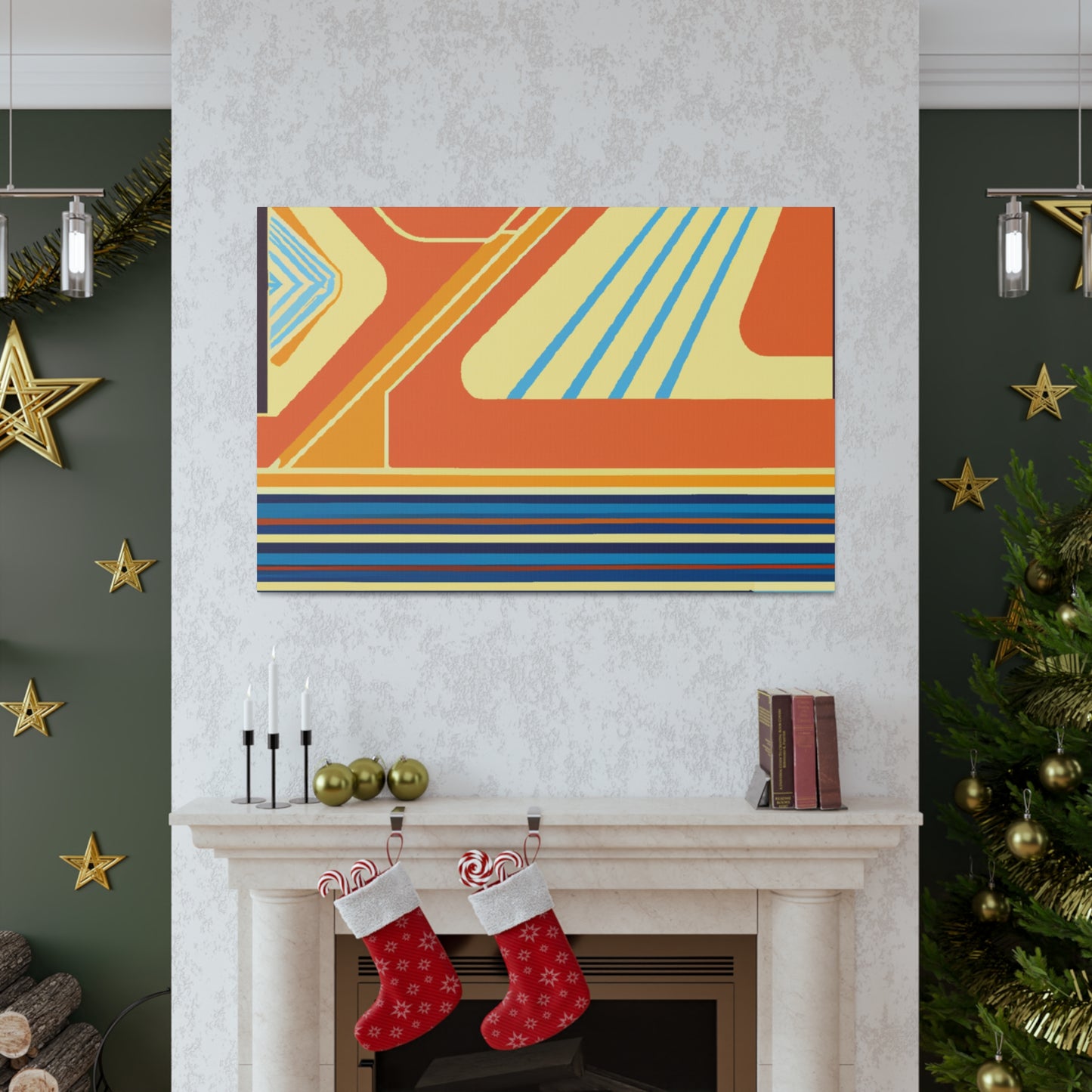 Brilliant! - Midcentury Canvas
