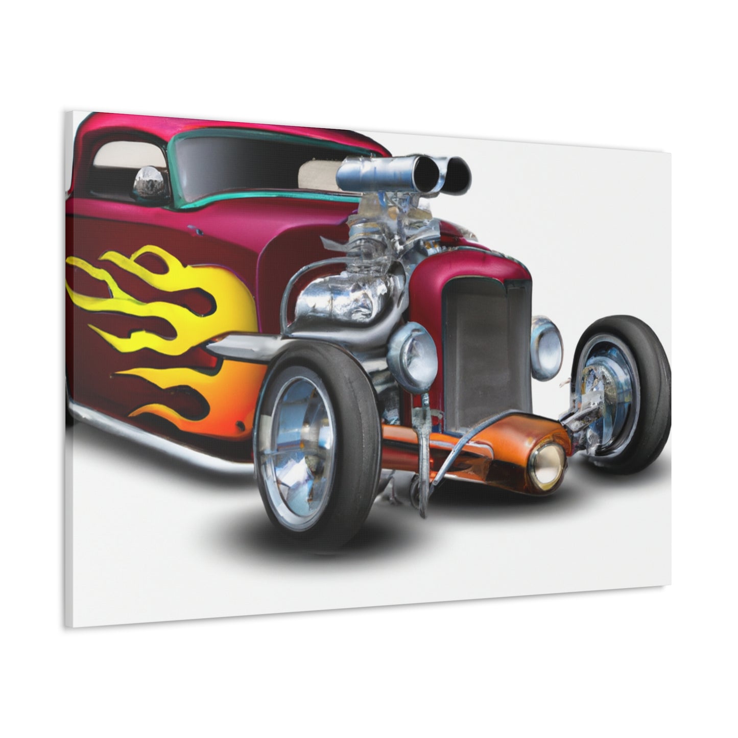 Retro Burner - Automobile - Canvas