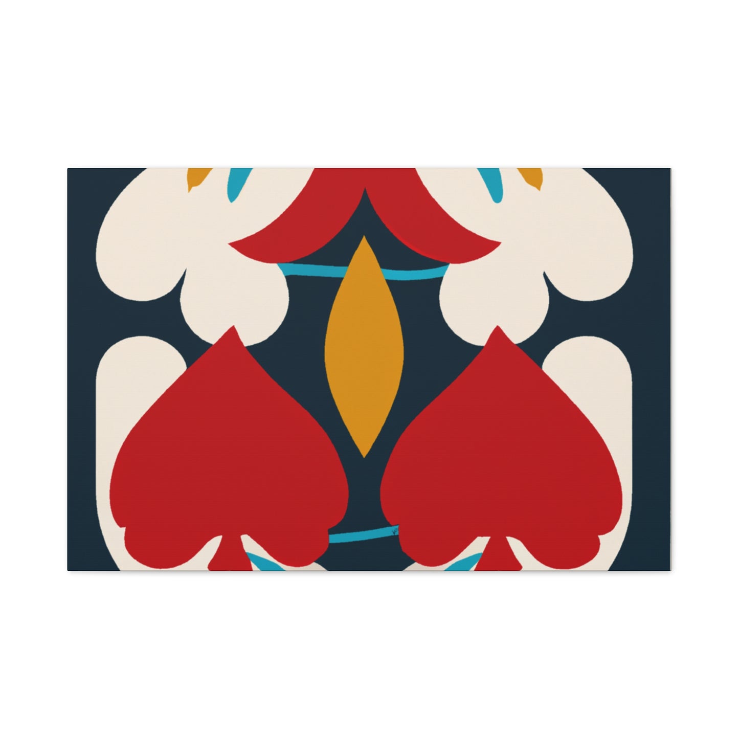 Glowfinch - Midcentury Canvas