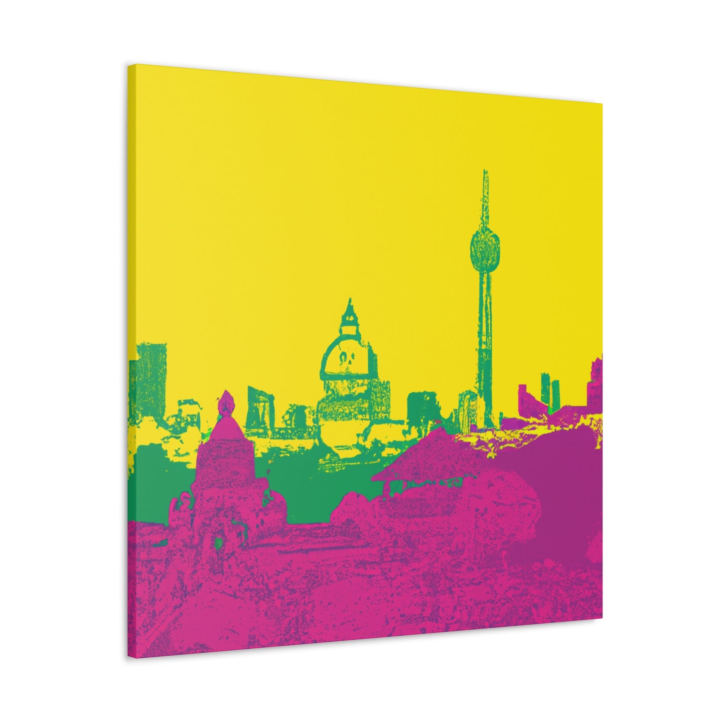 Kashmir Kaboom - Destination India - Canvas