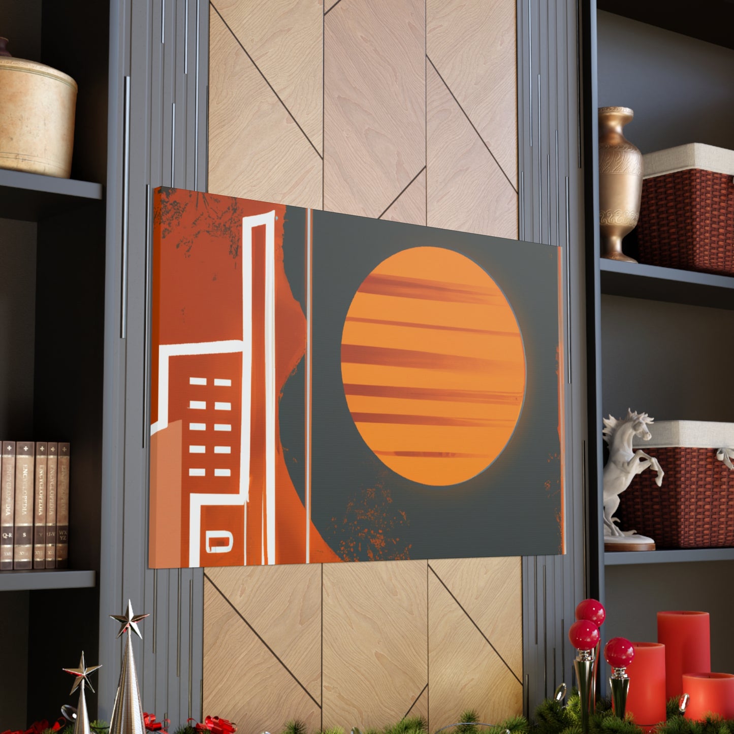 Full Blown - Midcentury Canvas