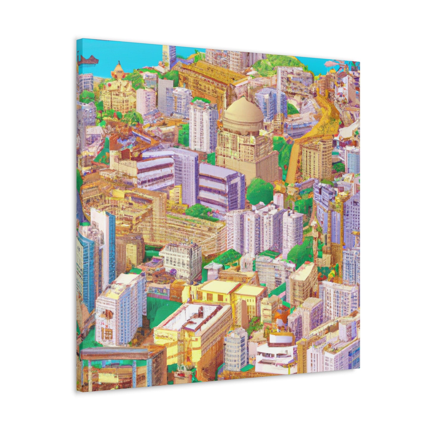 Spicy Samarkand - Destination India - Canvas