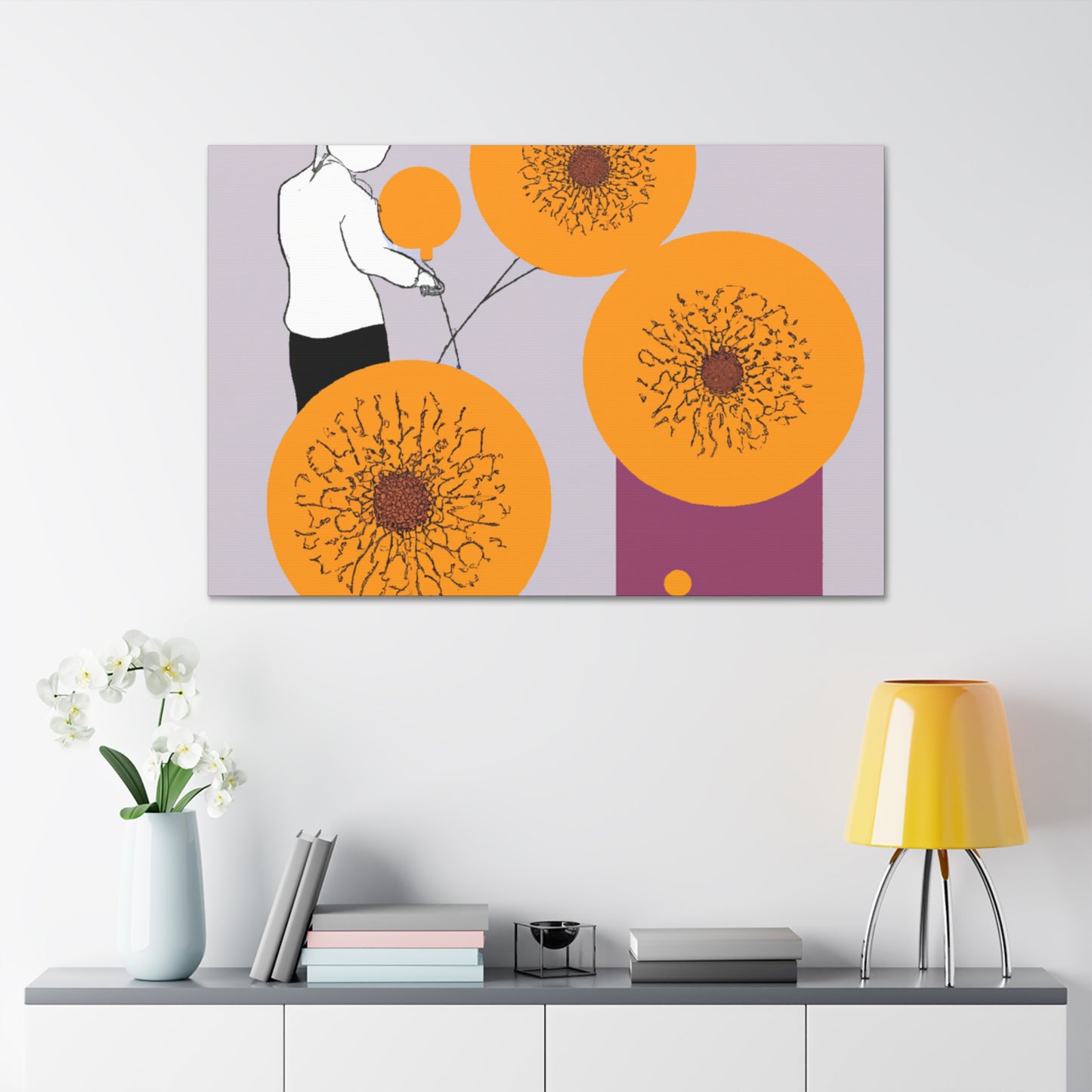 Silent Shades - Minimalism - Canvas