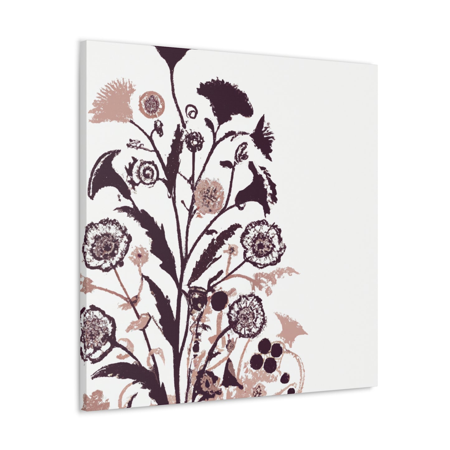 Fleuroscent - Floral - Canvas
