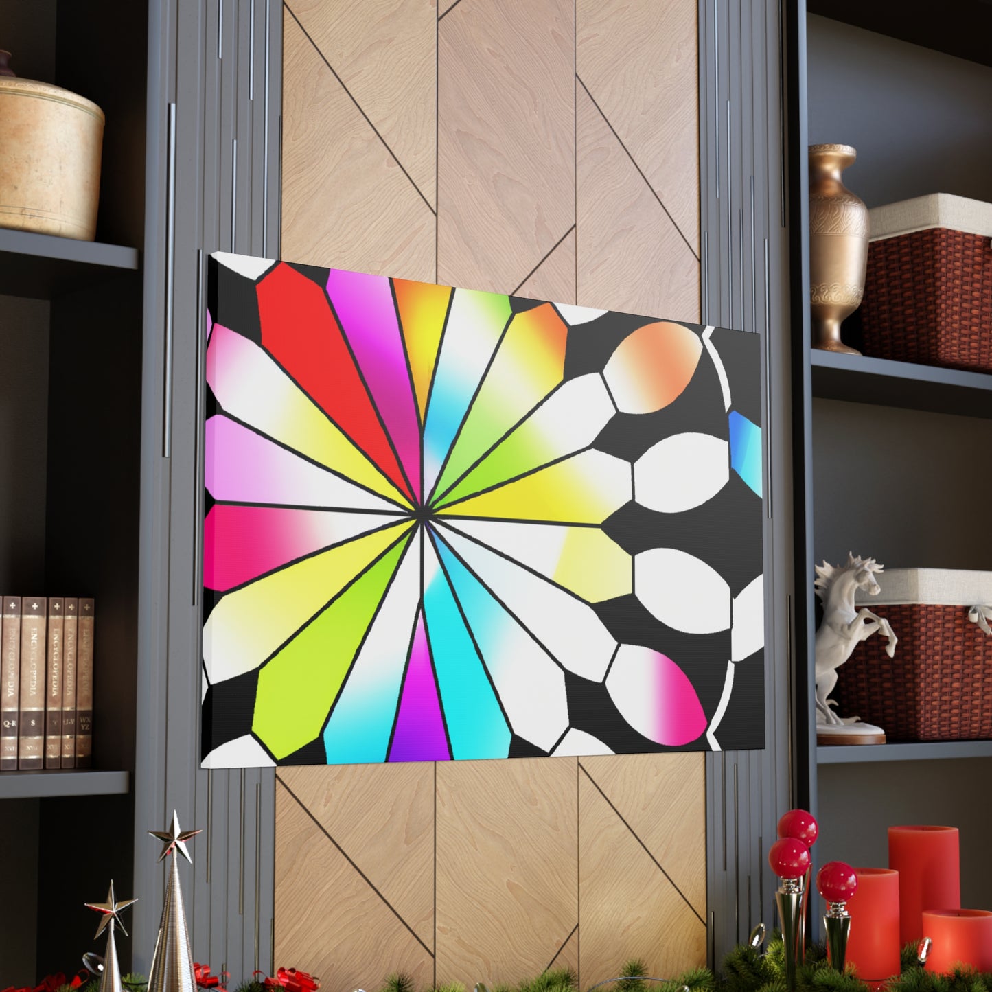 Sushi Galore! - Glass Canvas Art Deco