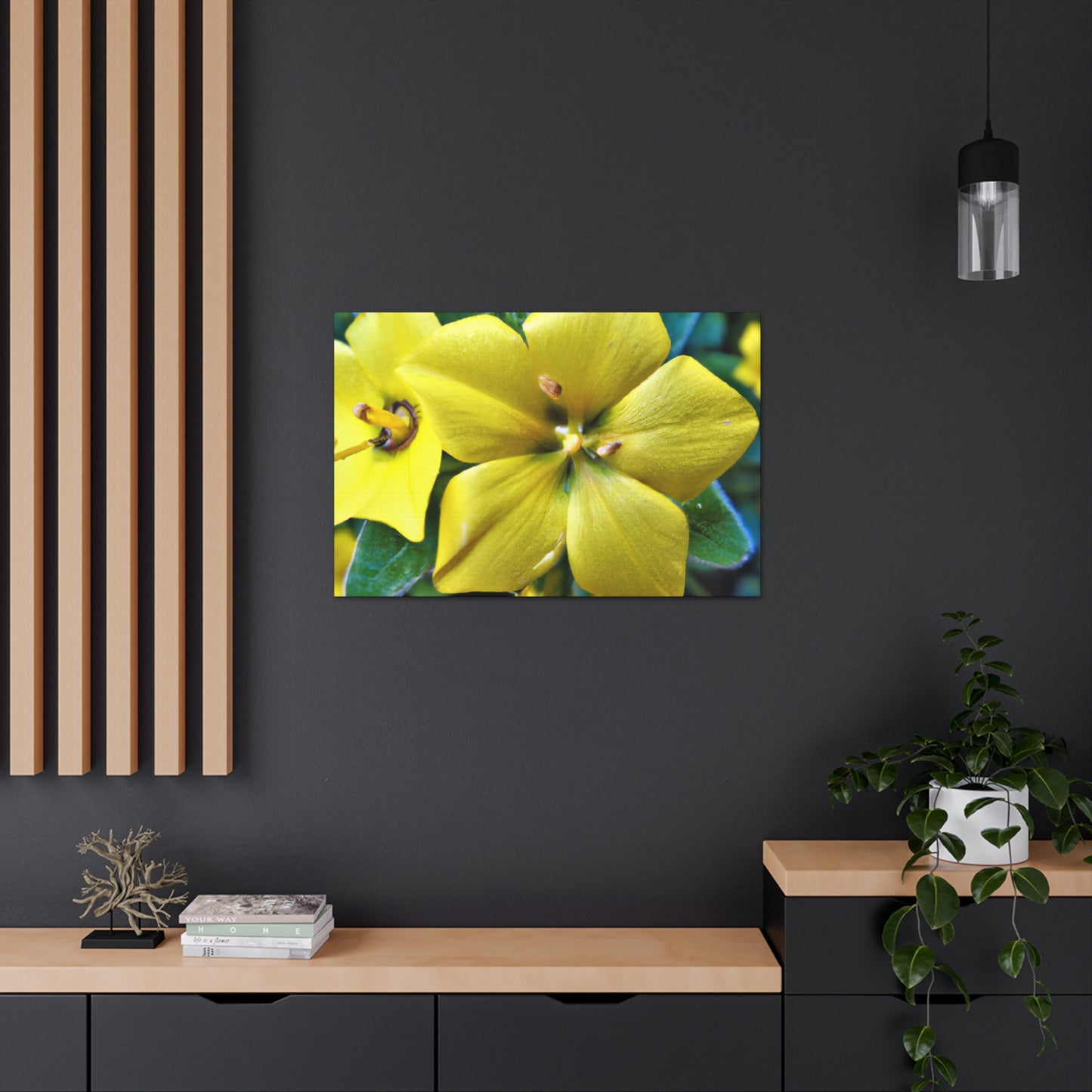 "Garden Wreath" - Canvas - Floral