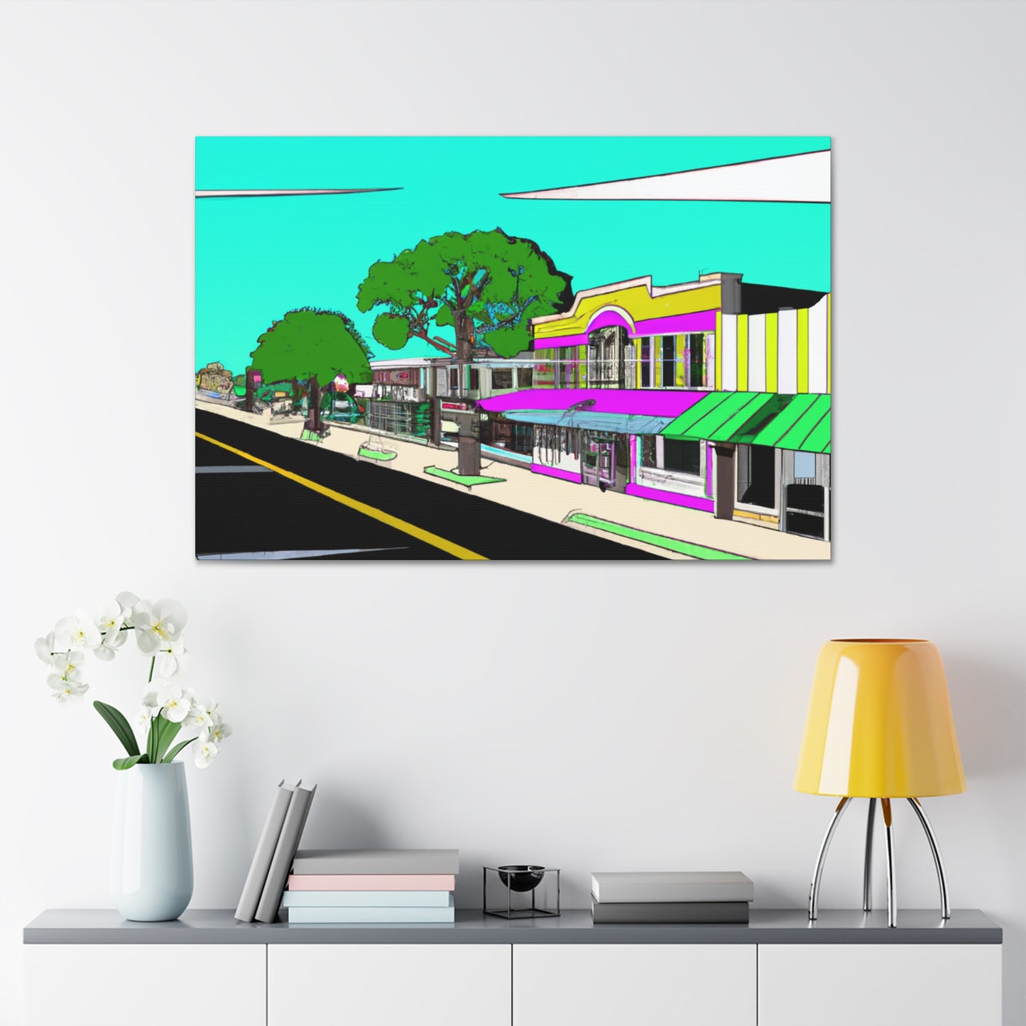 "Bop-A-Rama" - Pop Canvas