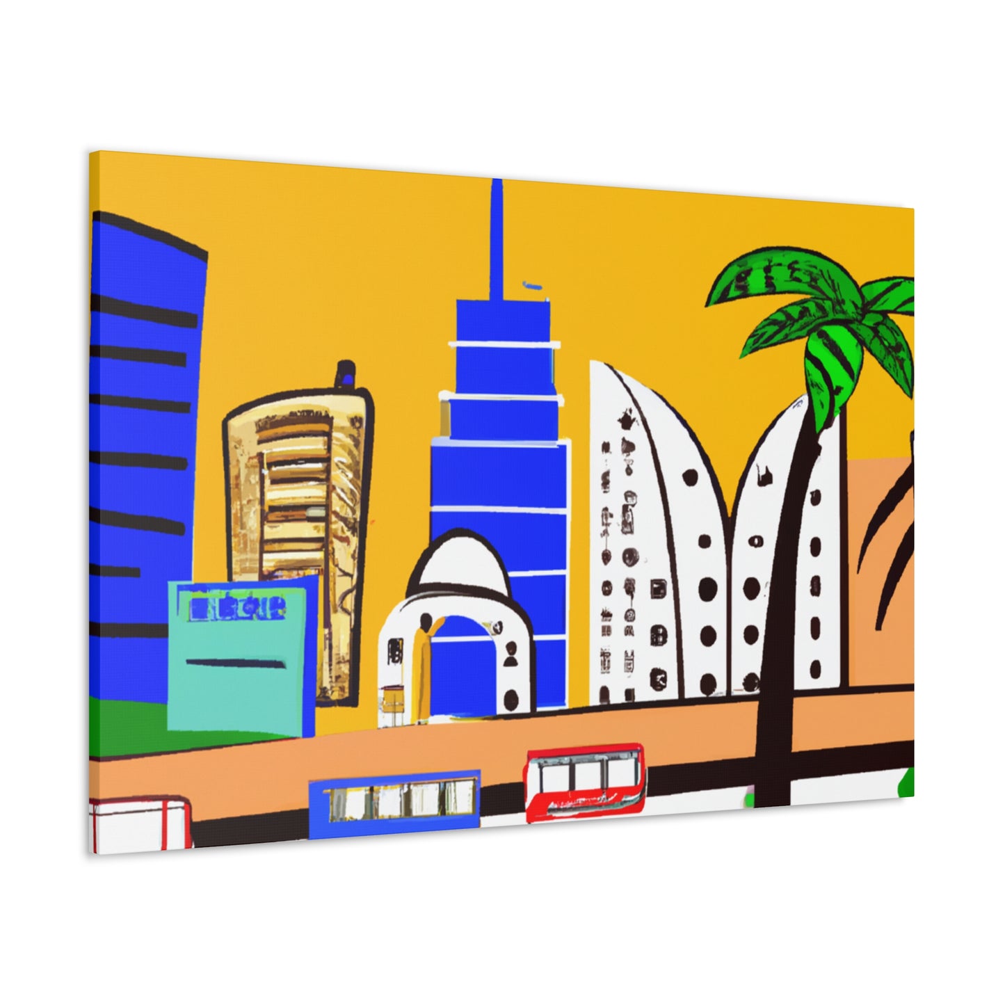 Fauziya - Middle East - Canvas