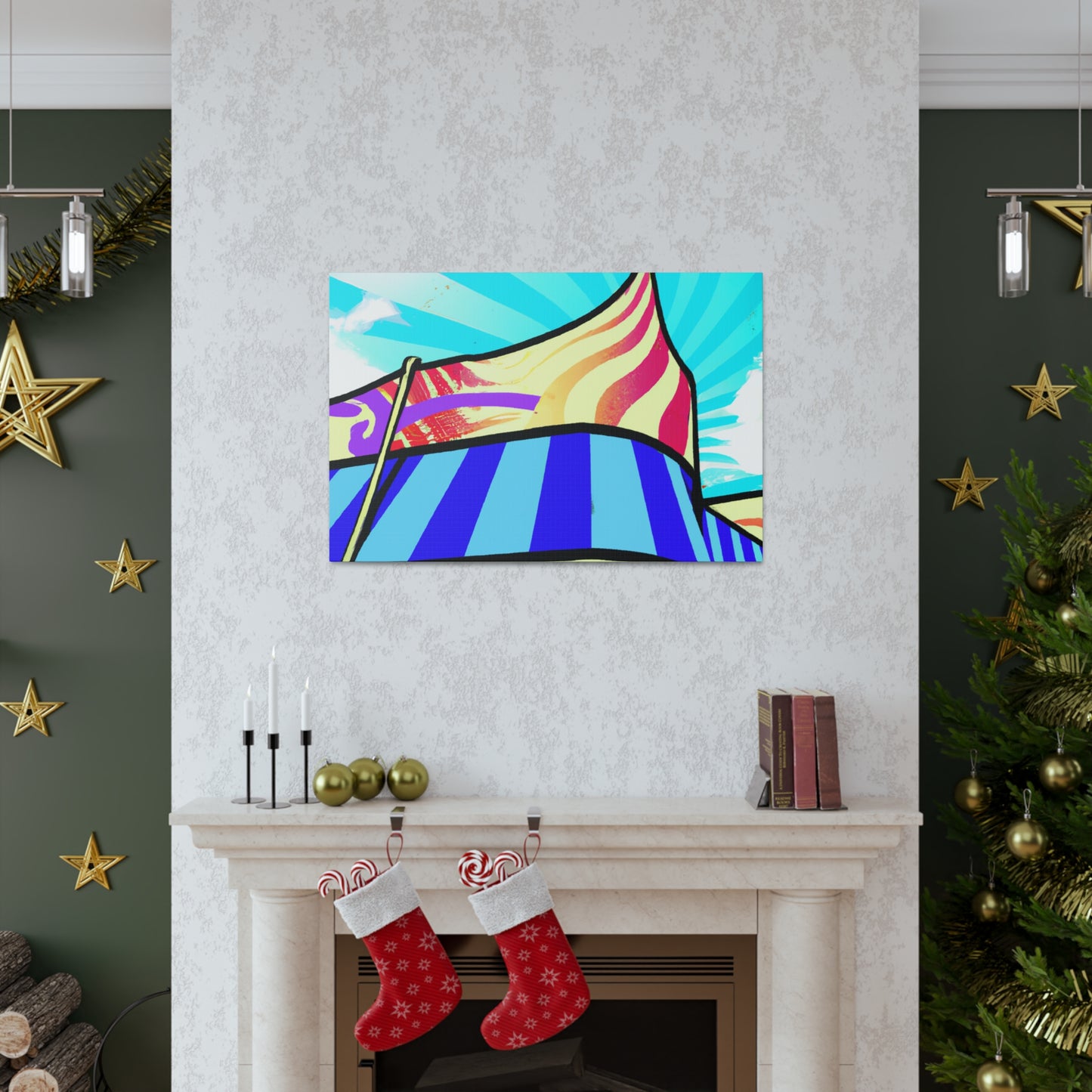 Circus Tent - Canvas Pop Art