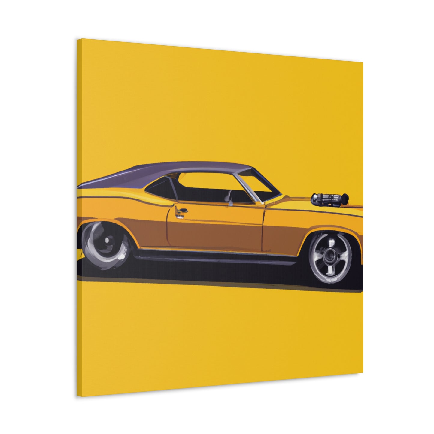 Pickup Purr - Automobile - Canvas