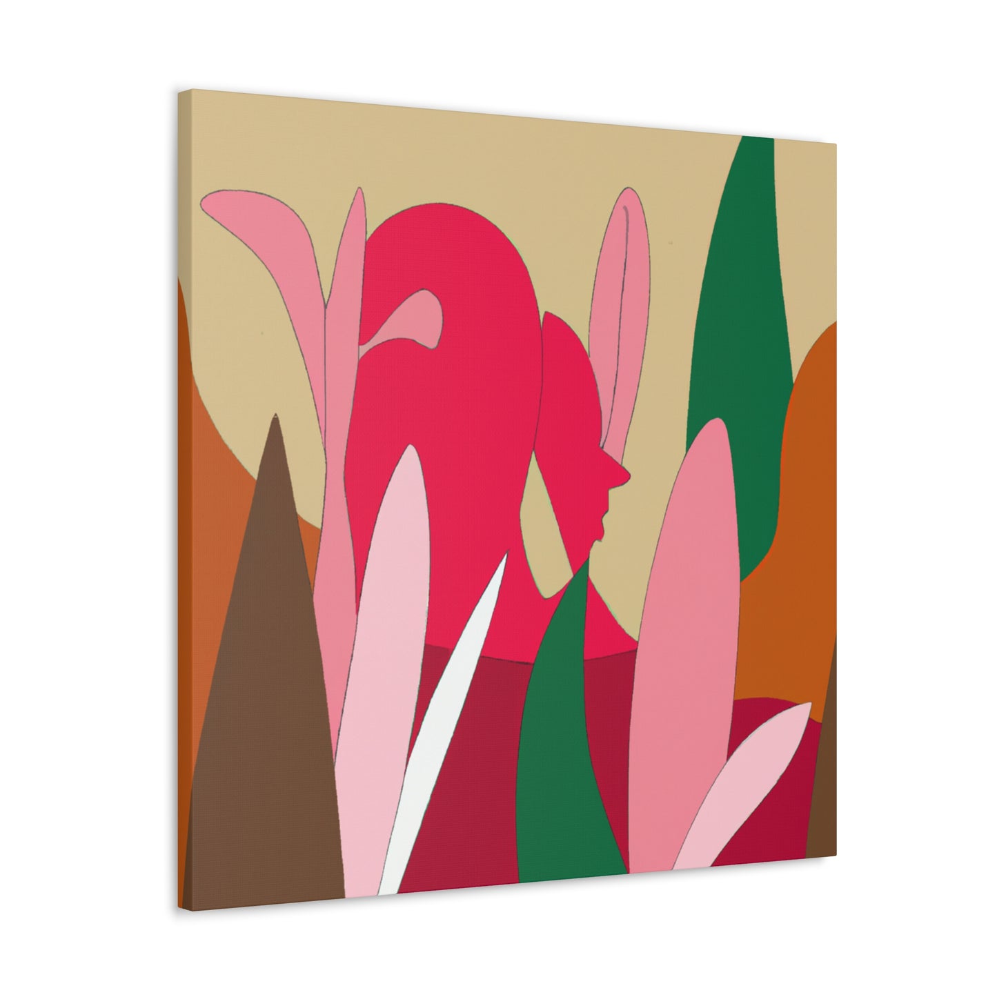 Paradise Stripped - Minimalism - Canvas