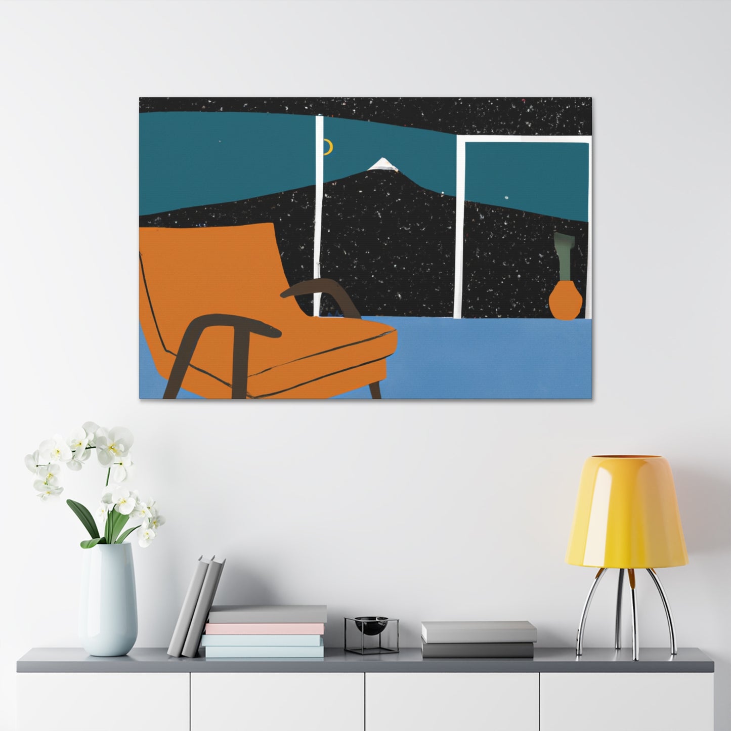 Solo Space - Midcentury Canvas