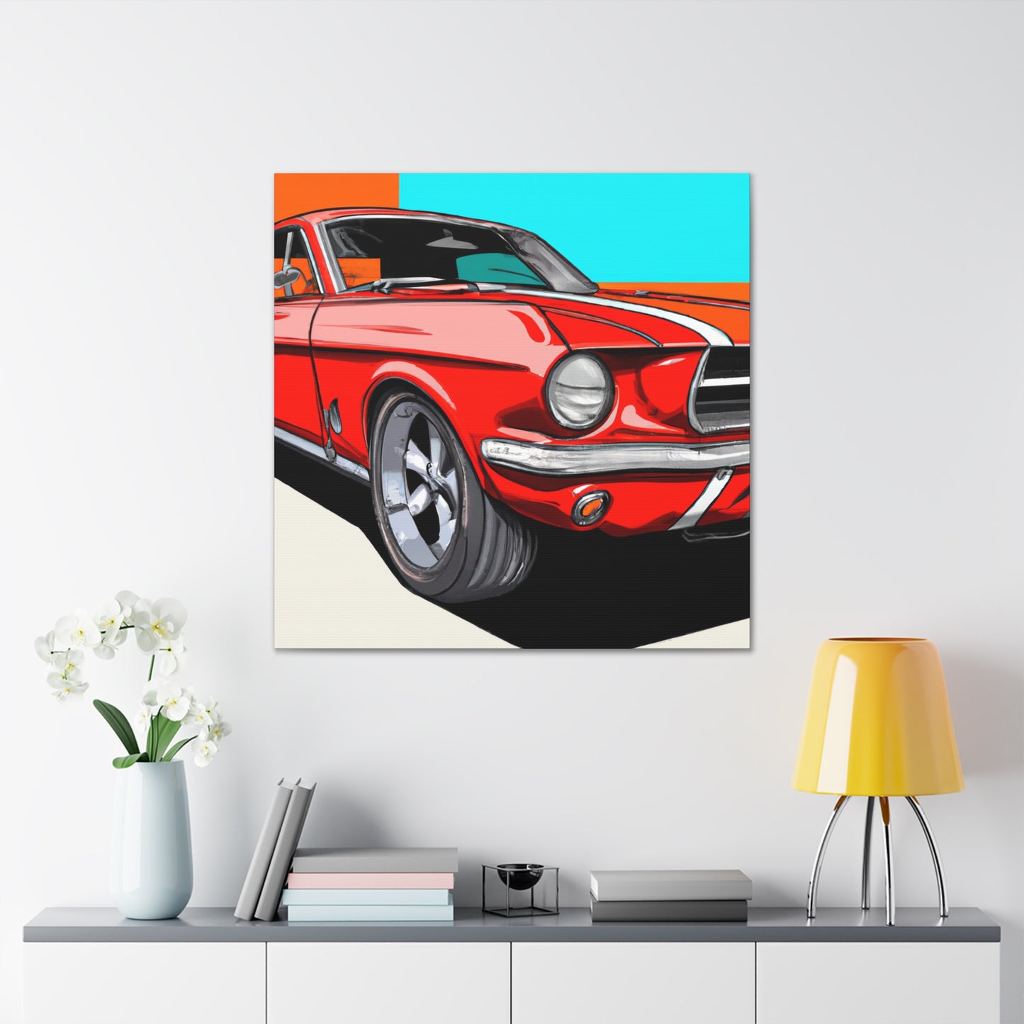 Vintage Phanton - Automobile - Canvas