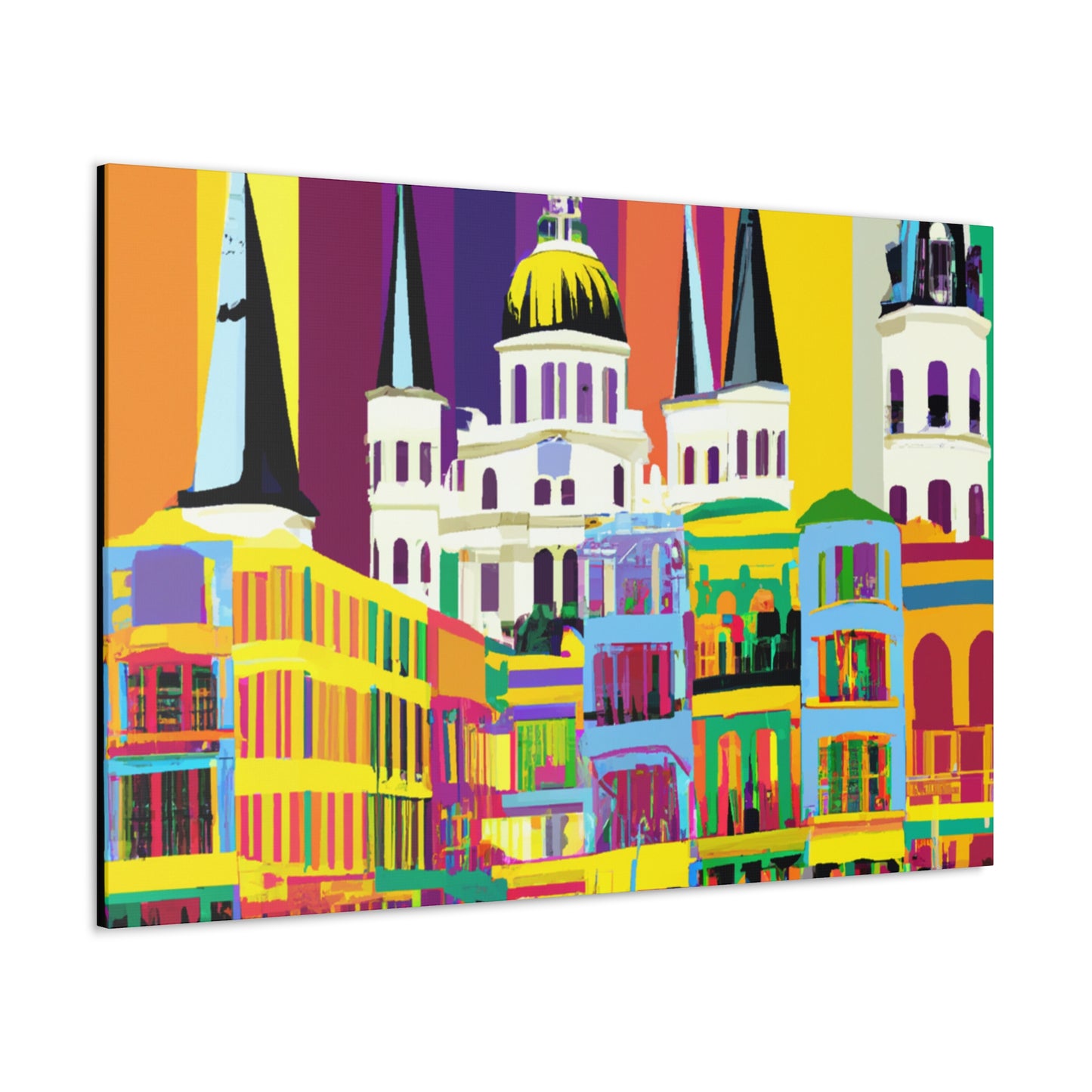 Voodoo Ville - New Orleans - Canvas