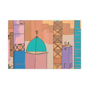 Hamsar - Middle East - Canvas