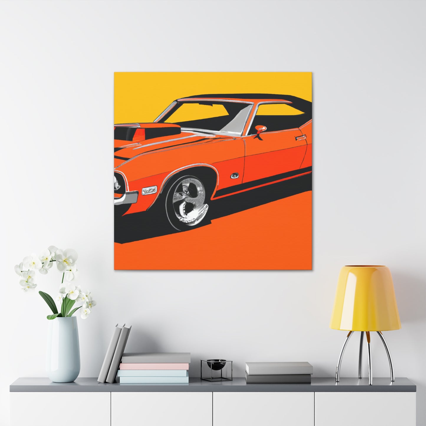 Rattletrap - Automobile - Canvas